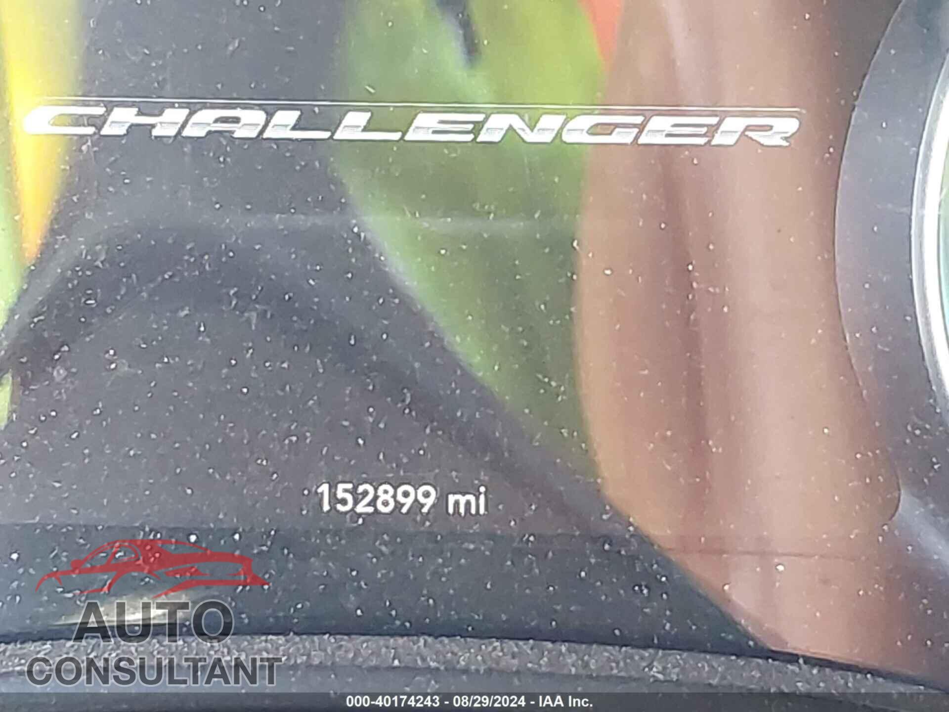 DODGE CHALLENGER 2016 - 2C3CDZAG2GH226410