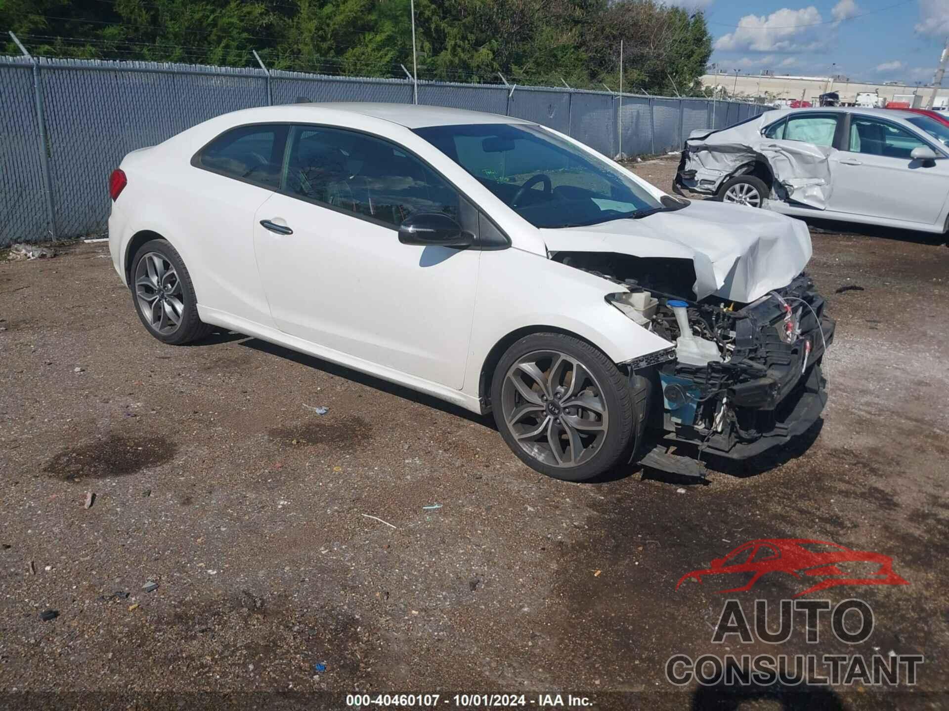 KIA FORTE KOUP 2016 - KNAFZ6A34G5601532