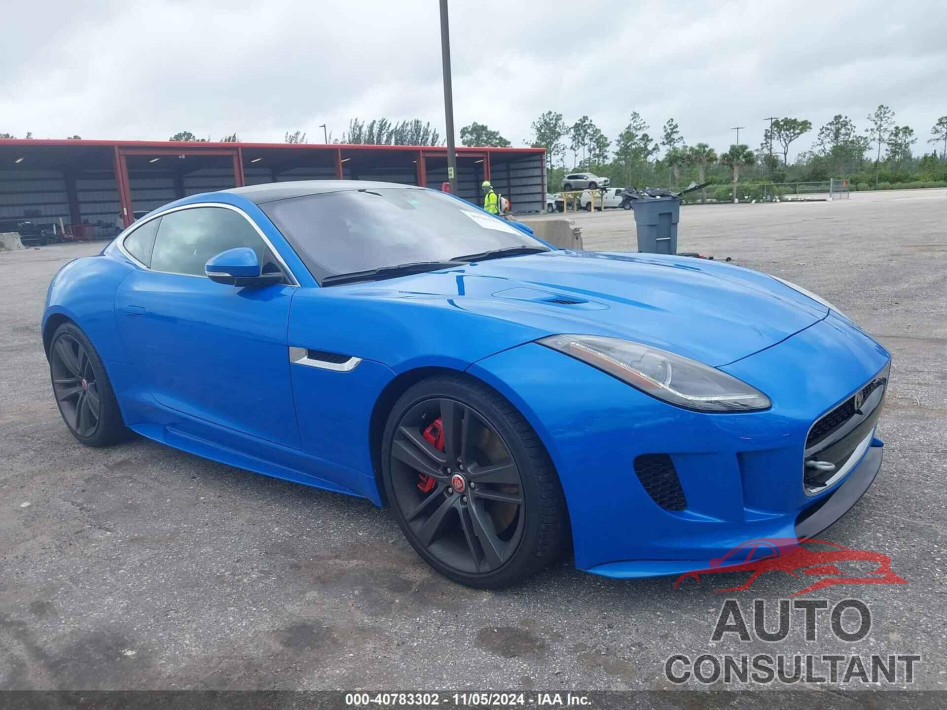 JAGUAR F-TYPE 2017 - SAJWJ6BV3H8K39026