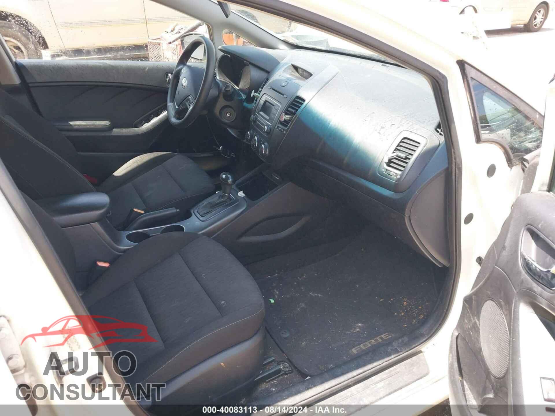 KIA FORTE 2016 - KNAFK4A65G5458917