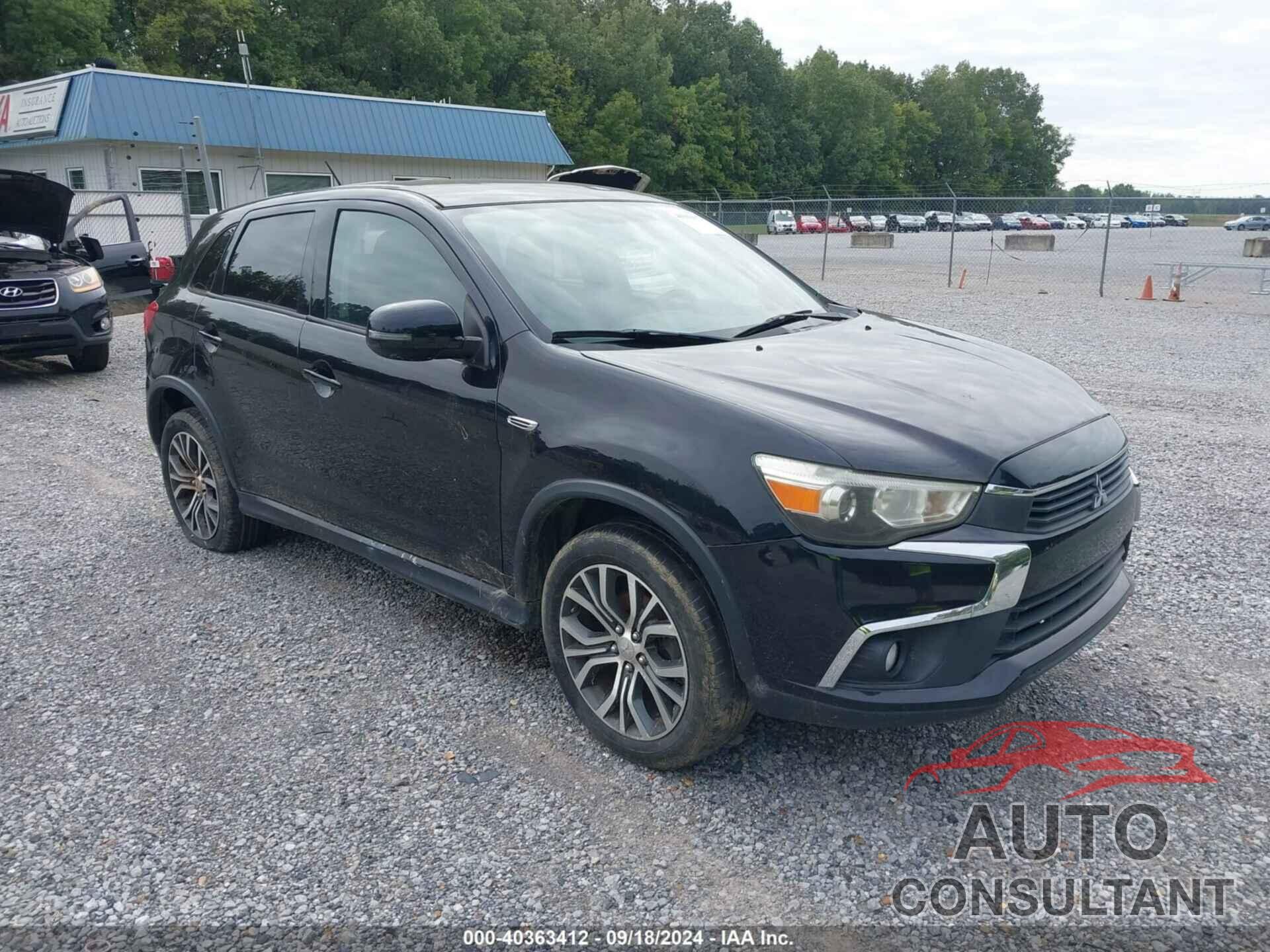 MITSUBISHI OUTLANDER SPORT 2016 - JA4AP3AW0GZ050336