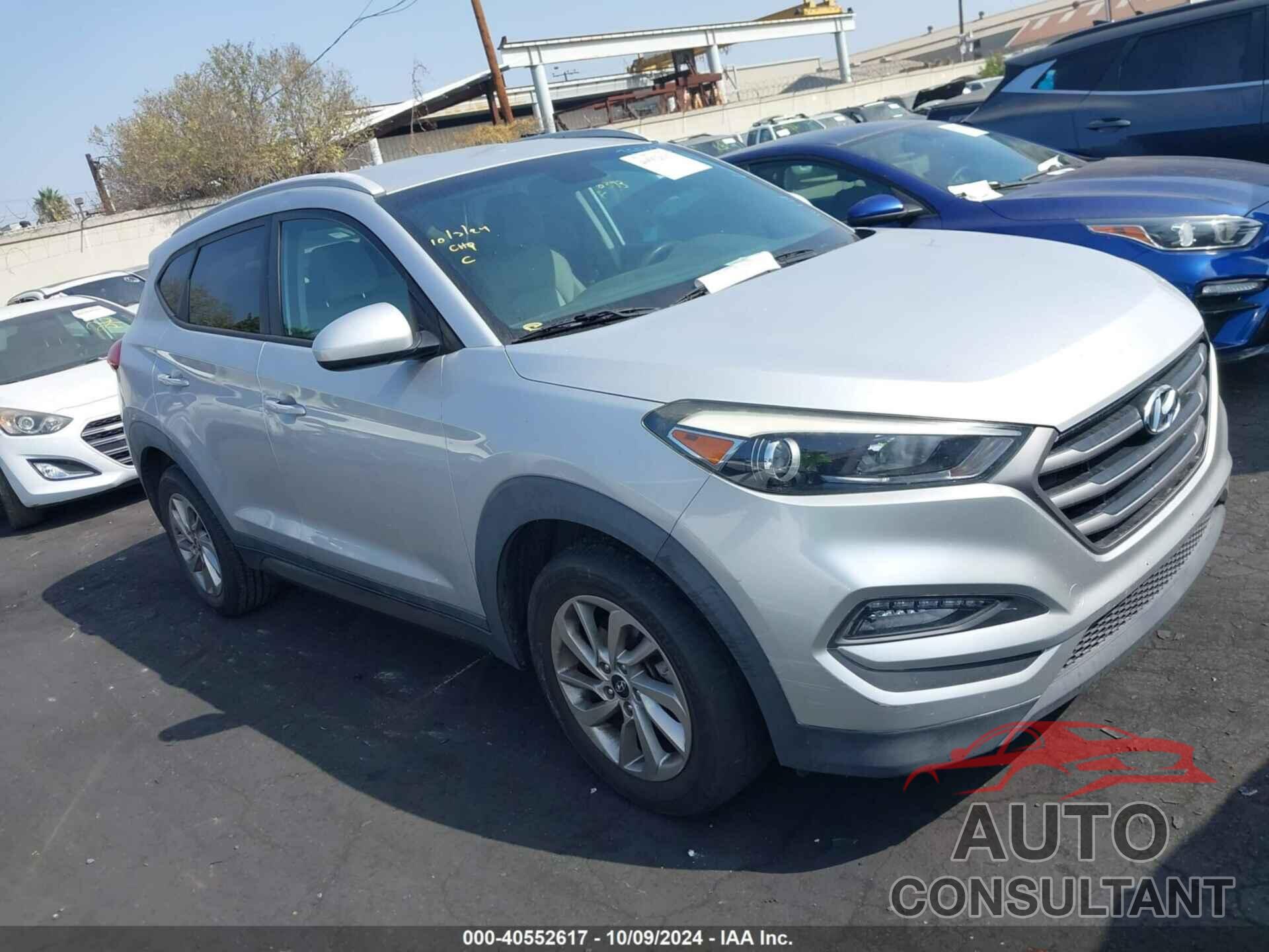 HYUNDAI TUCSON 2016 - KM8J33A4XGU114763