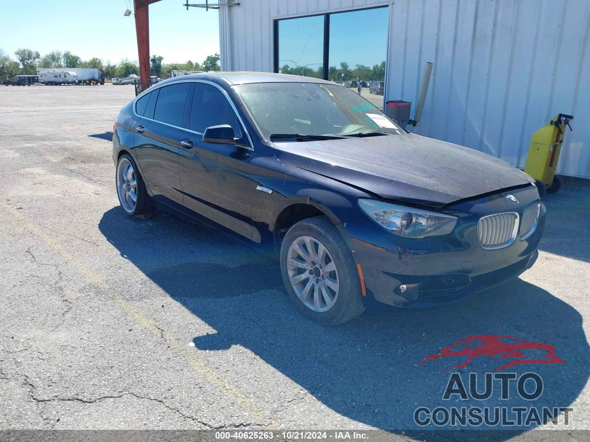 BMW 550I GRAN TURISMO 2010 - WBASN4C50AC208952