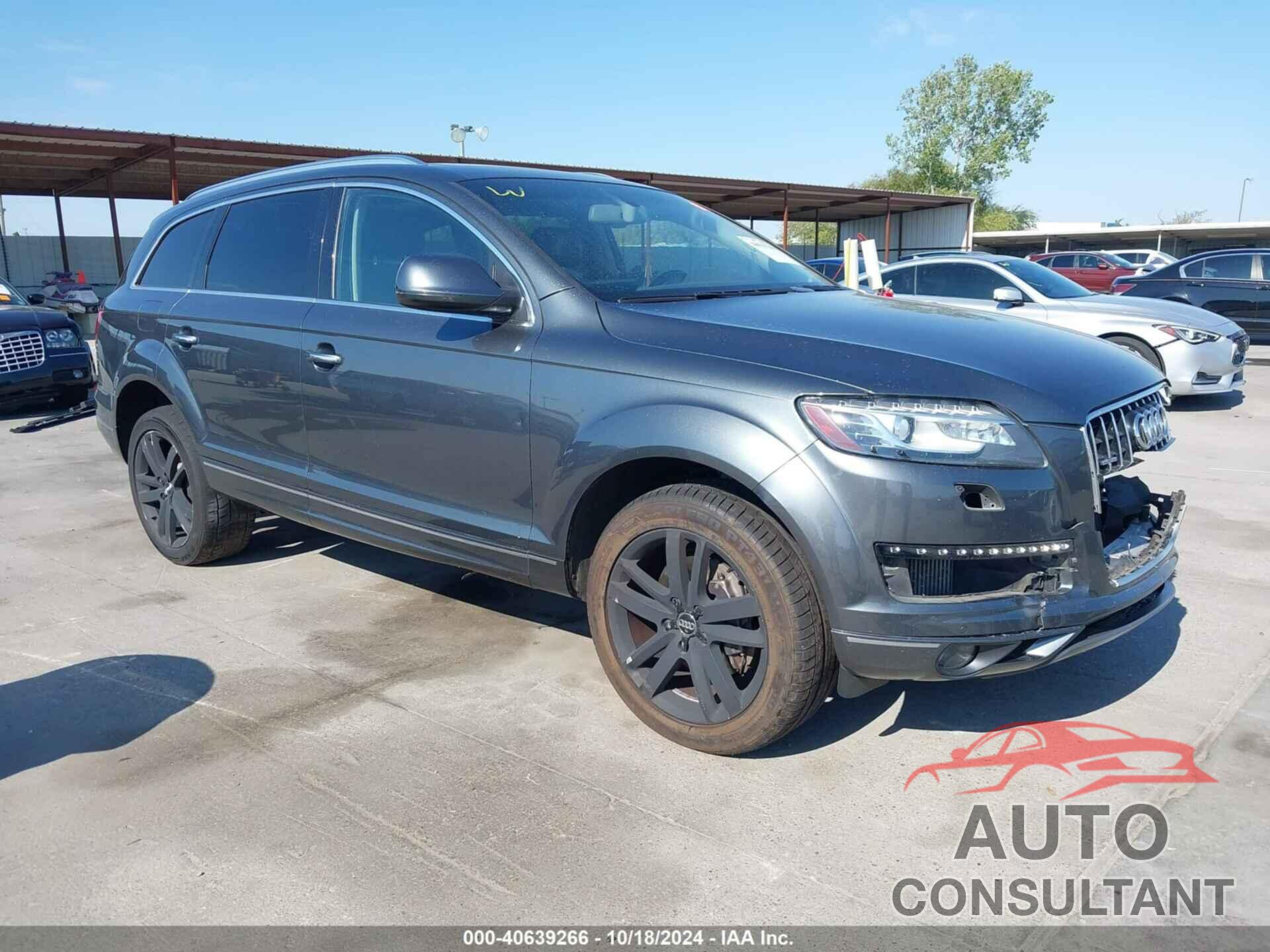 AUDI Q7 2015 - WA1VMAFE3FD011296