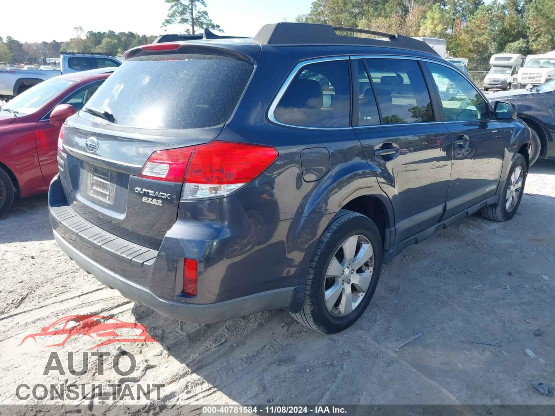SUBARU OUTBACK 2011 - 4S4BRBKC2B3318426
