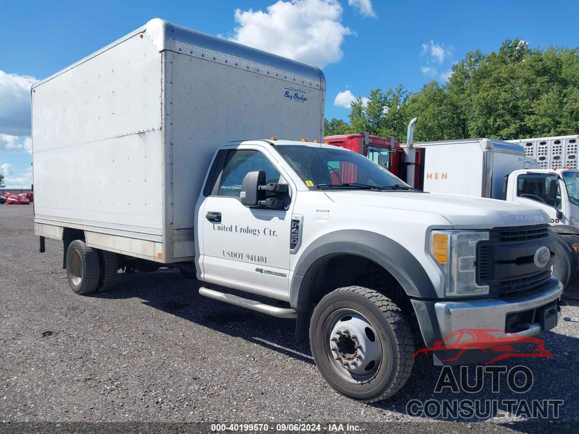 FORD F-450 CHASSIS 2017 - 1FDTF4GT4HEB74893