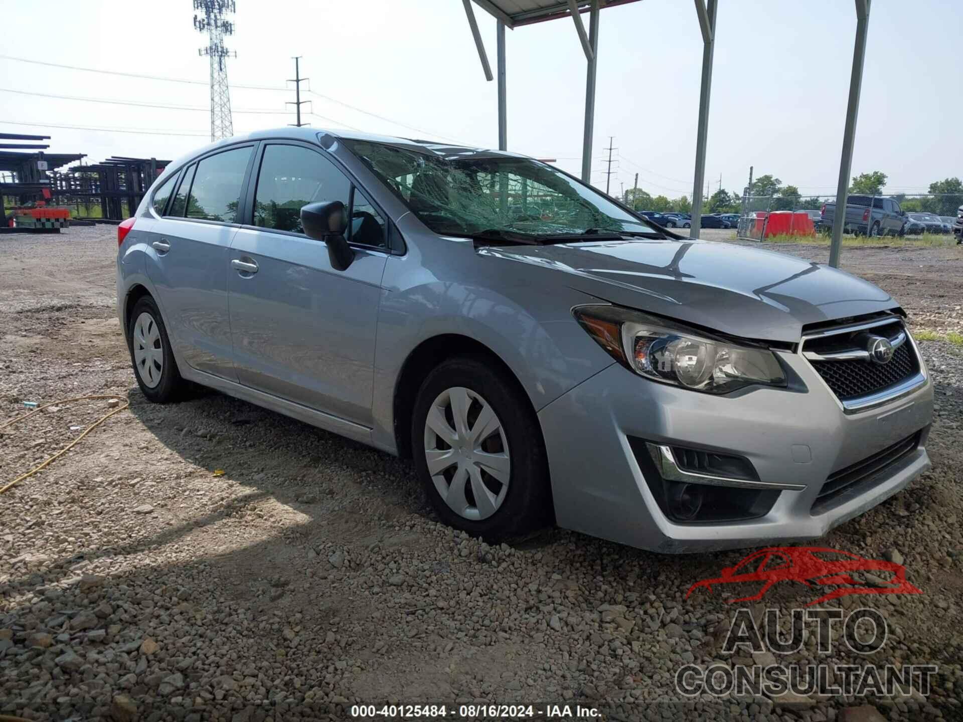 SUBARU IMPREZA 2016 - JF1GPAA6XG8200226