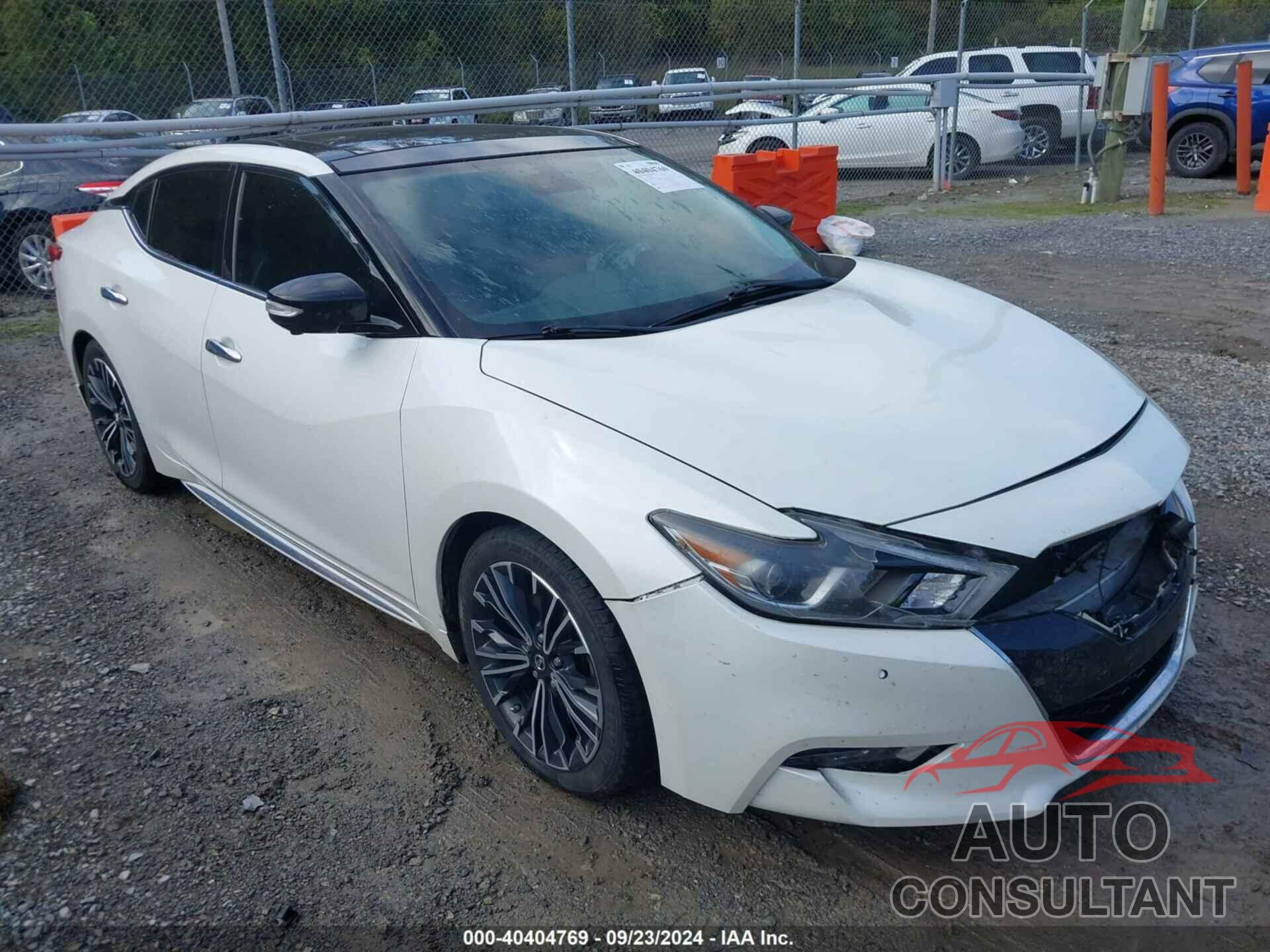 NISSAN MAXIMA 2017 - 1N4AA6AP8HC418676