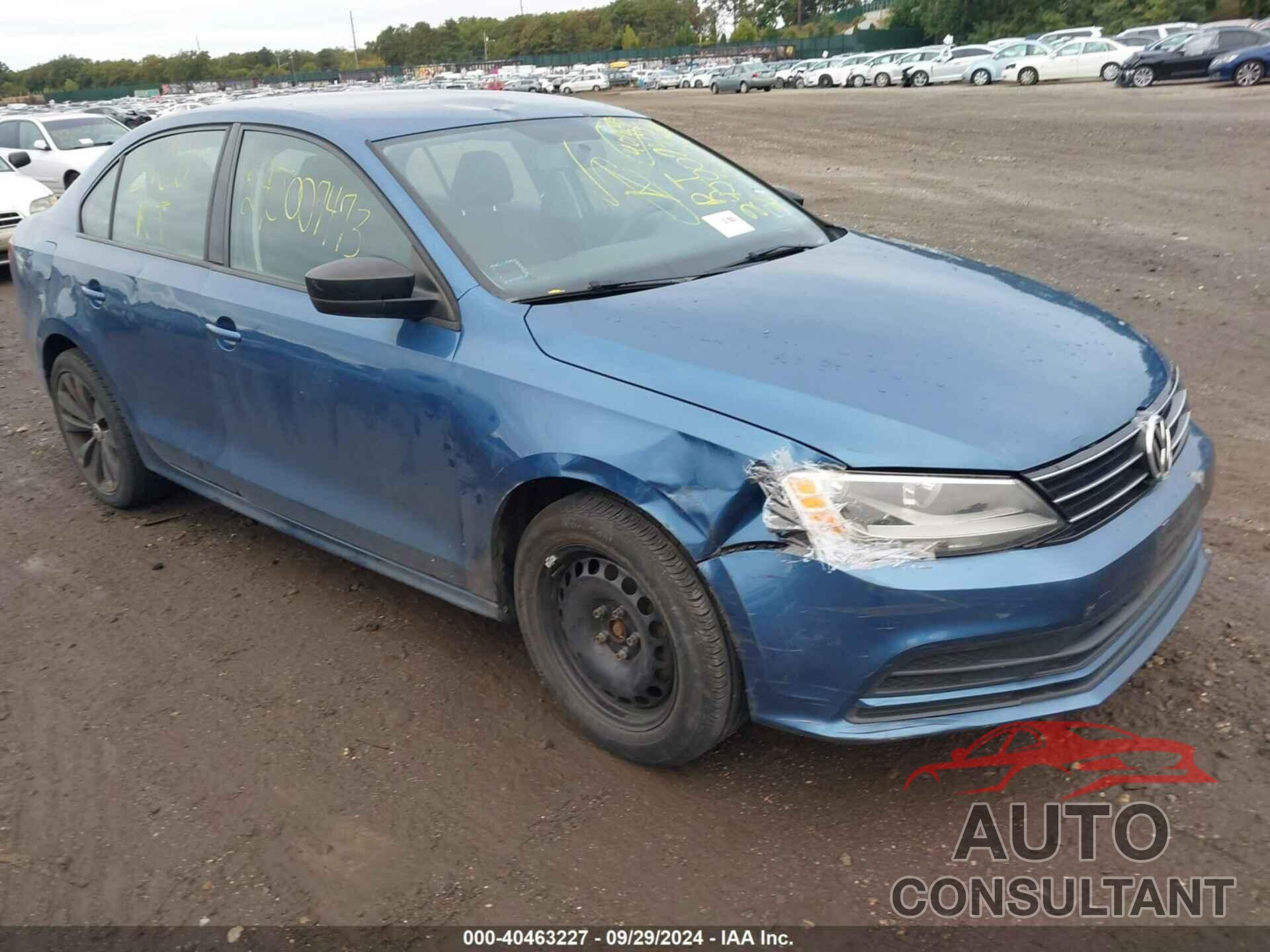 VOLKSWAGEN JETTA 2016 - 3VW267AJ6GM346498