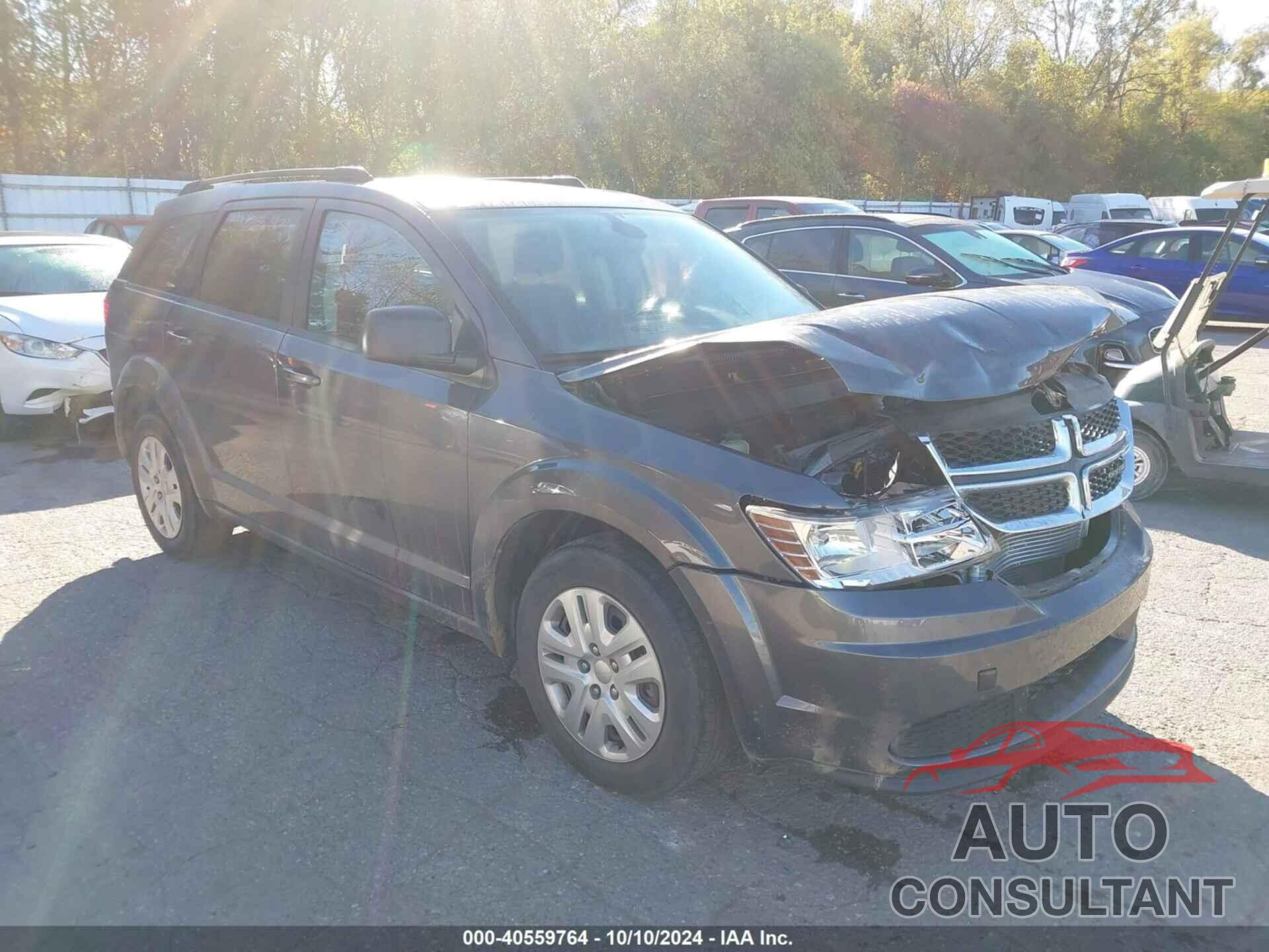 DODGE JOURNEY 2020 - 3C4PDCAB9LT277726