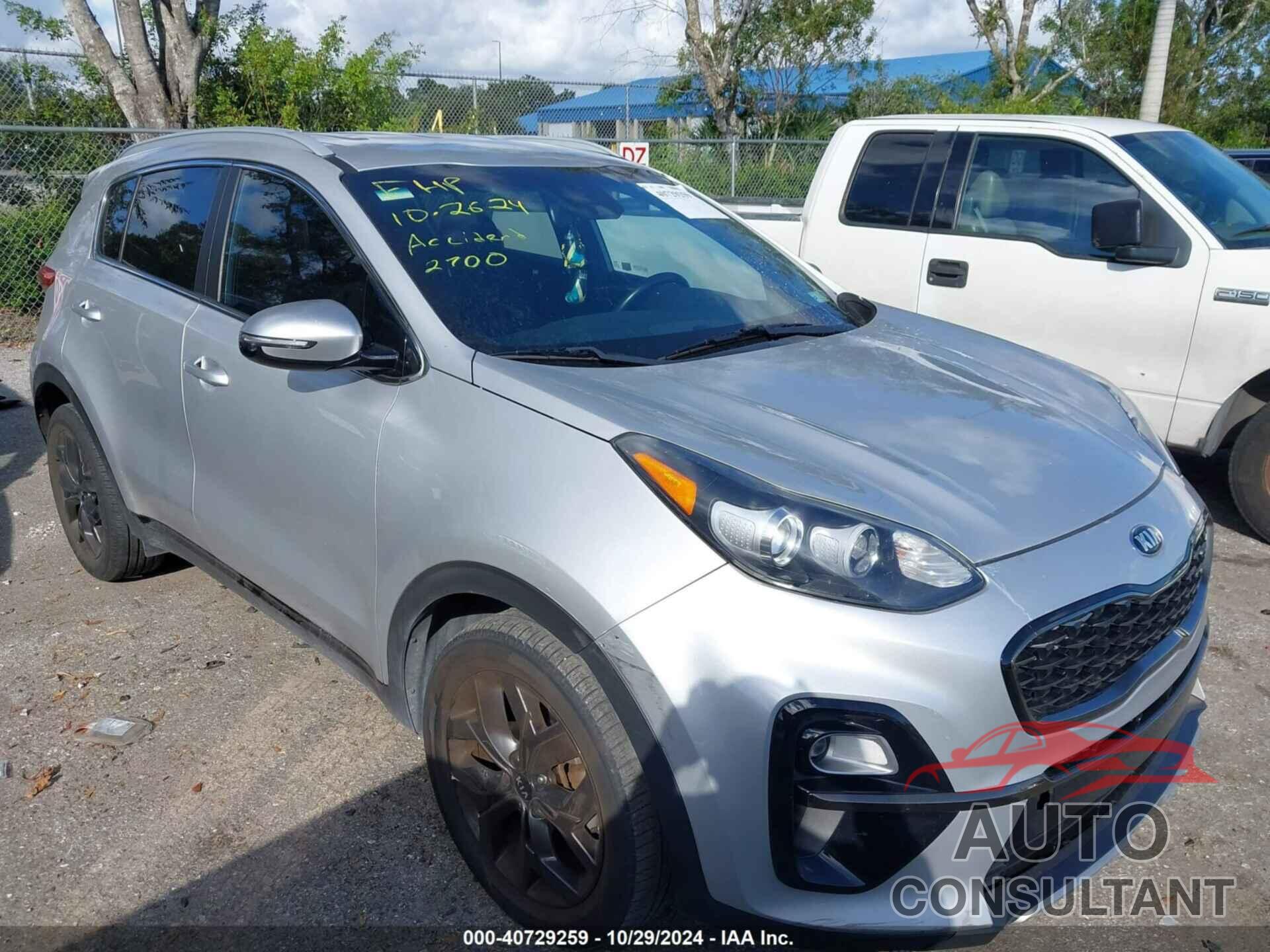 KIA SPORTAGE 2020 - KNDP63AC1L7682700