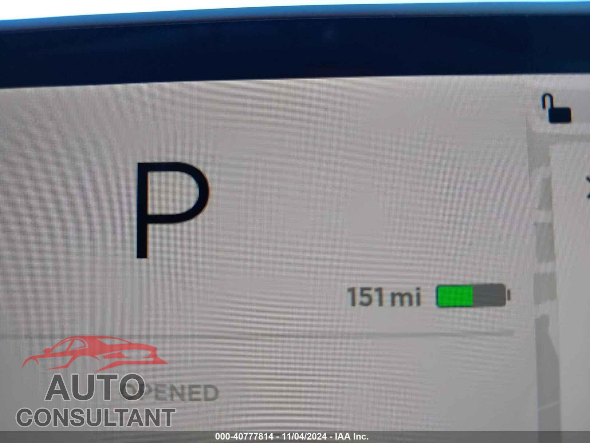 TESLA MODEL 3 2020 - 5YJ3E1EB0LF720144