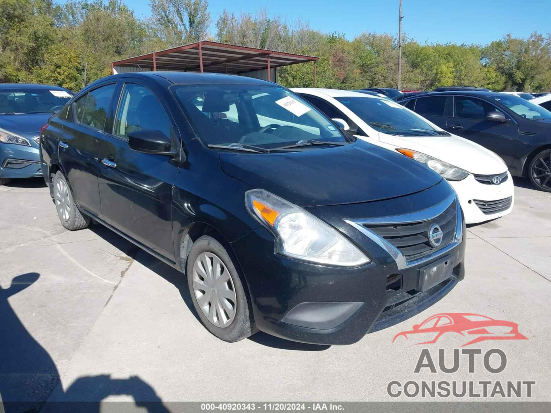 NISSAN VERSA 2016 - 3N1CN7AP9GL856982