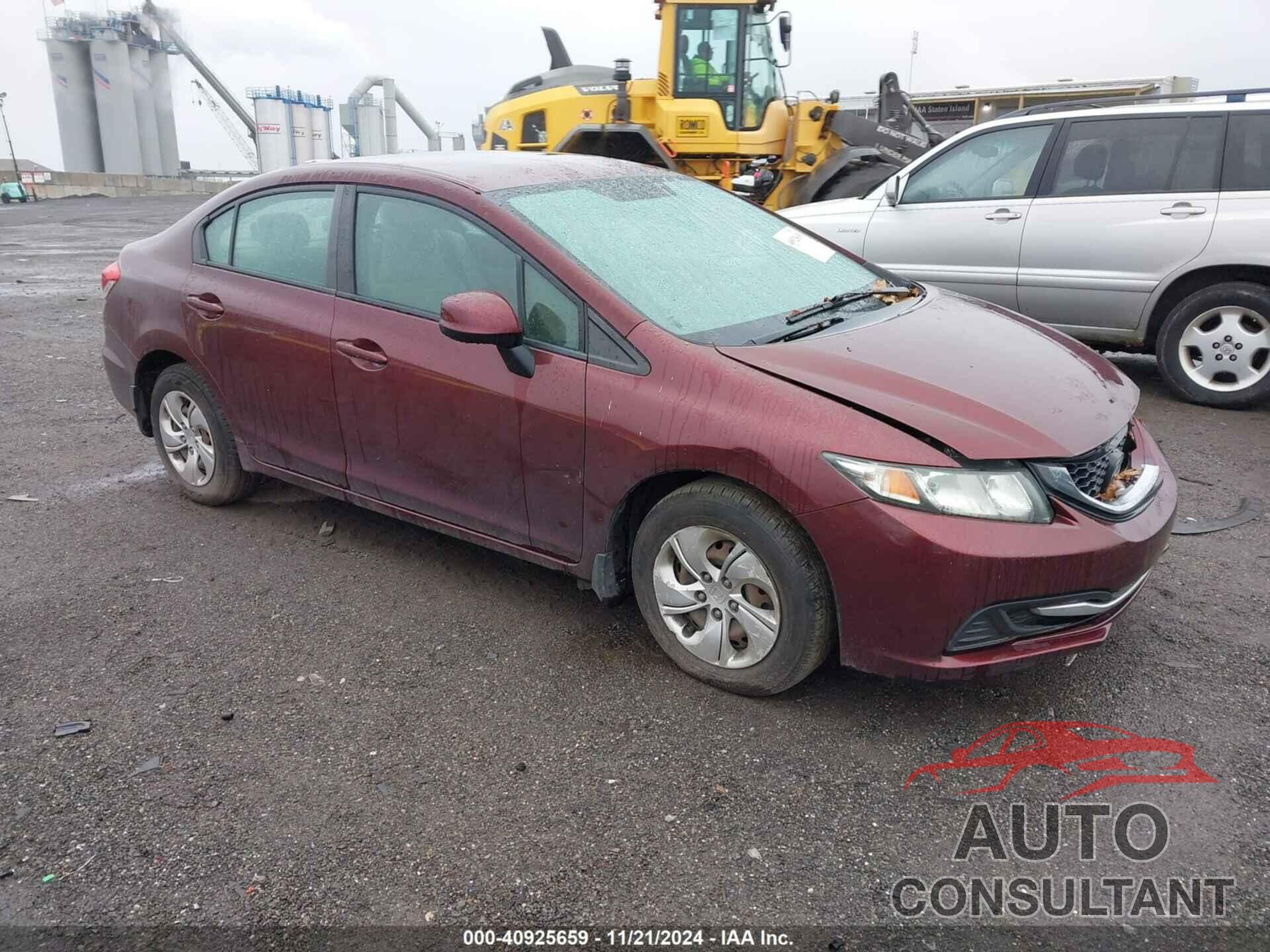HONDA CIVIC 2013 - 2HGFB2F56DH506082