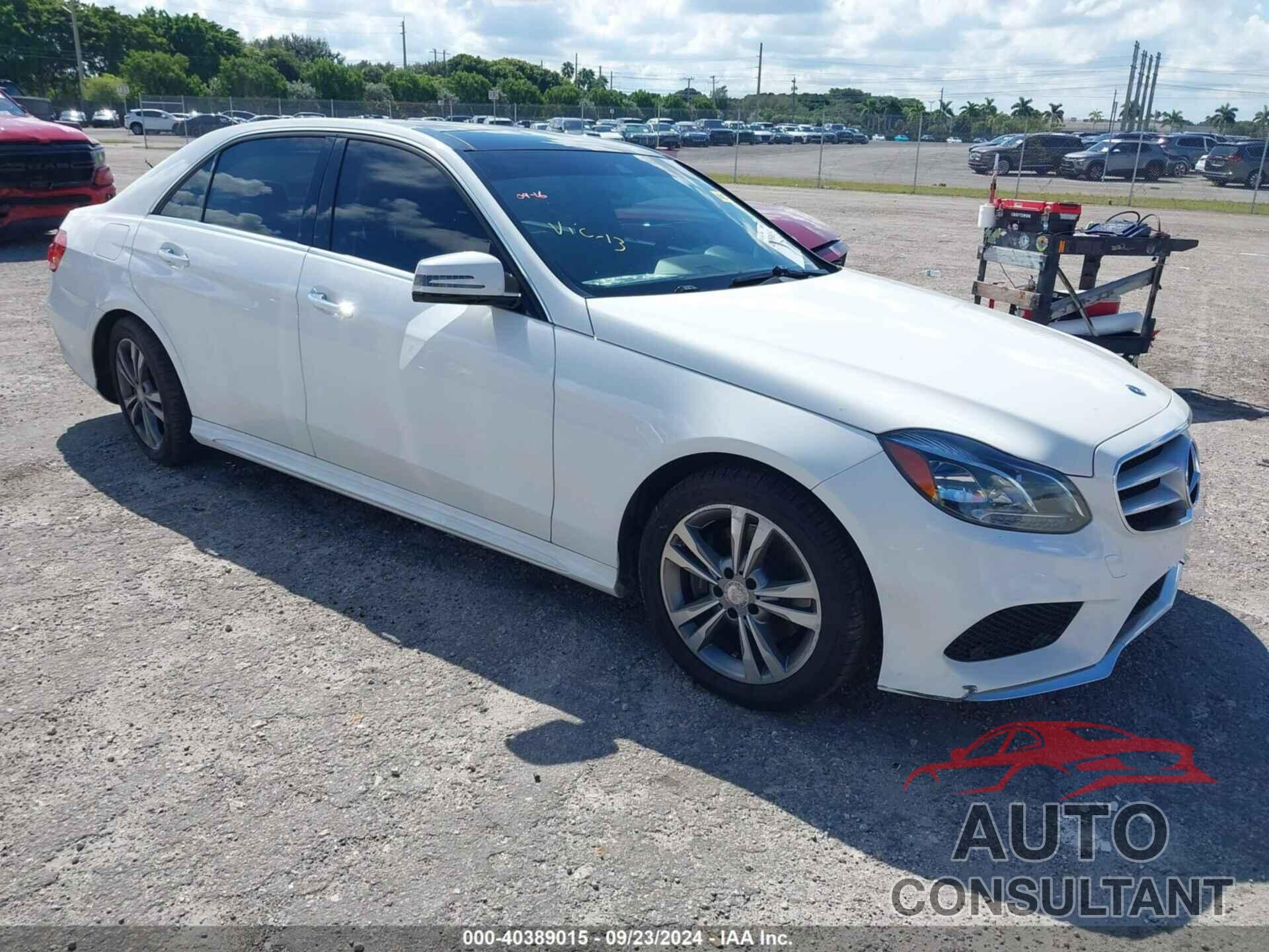 MERCEDES-BENZ E 350 2016 - WDDHF8JB0GB197823
