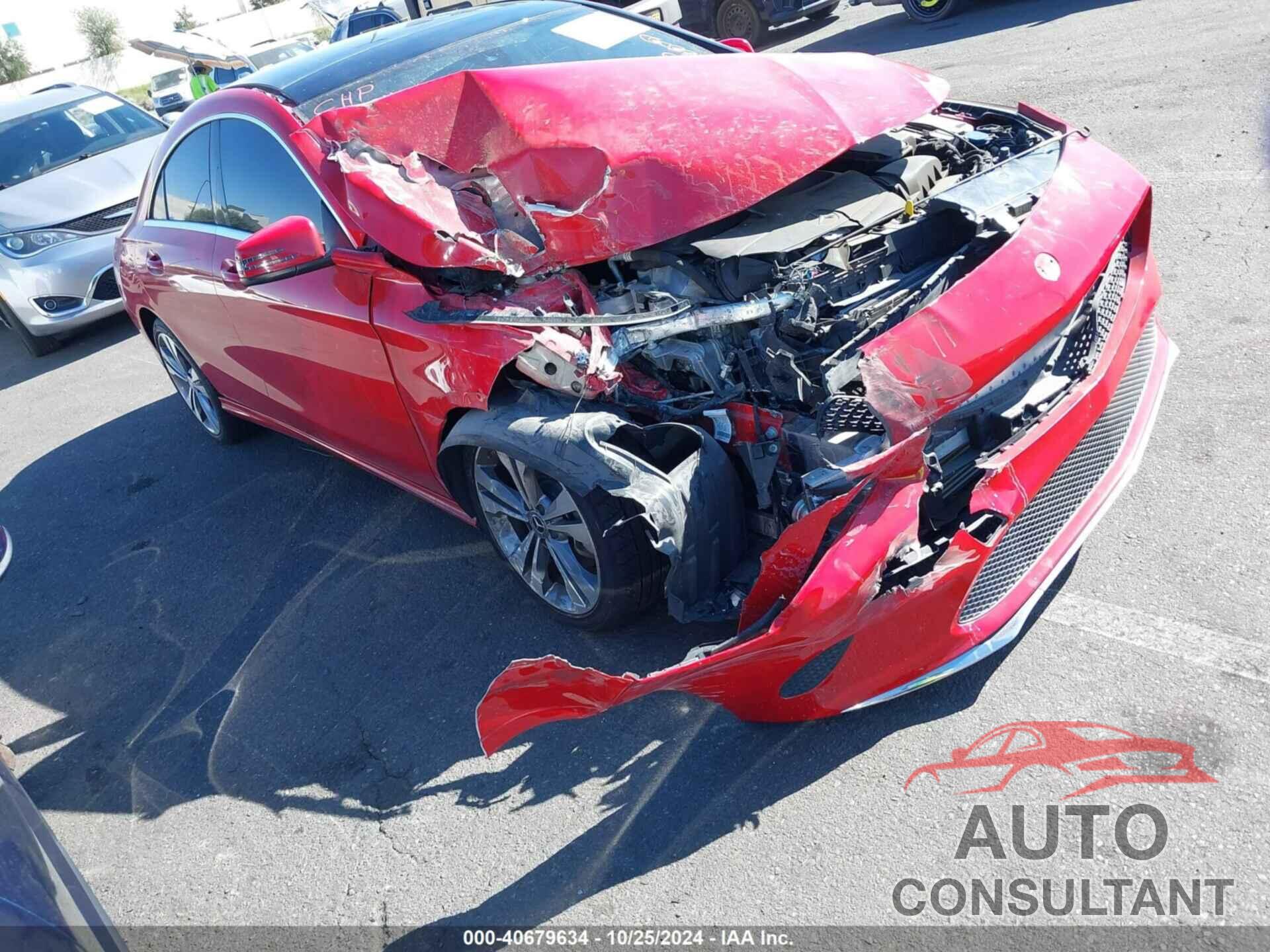 MERCEDES-BENZ CLA 250 2019 - WDDSJ4EBXKN771777