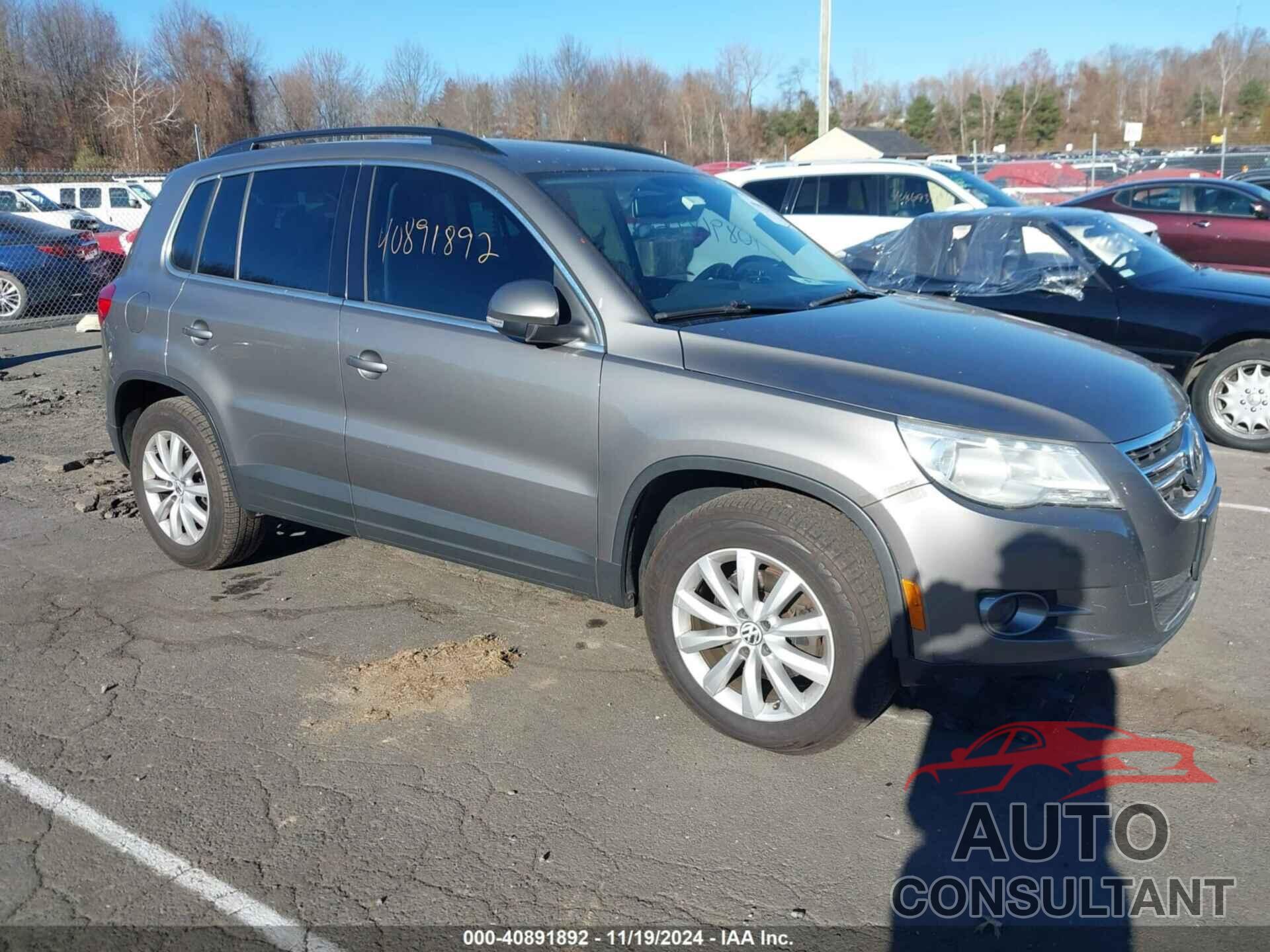 VOLKSWAGEN TIGUAN 2011 - WVGBV7AXXBW535282