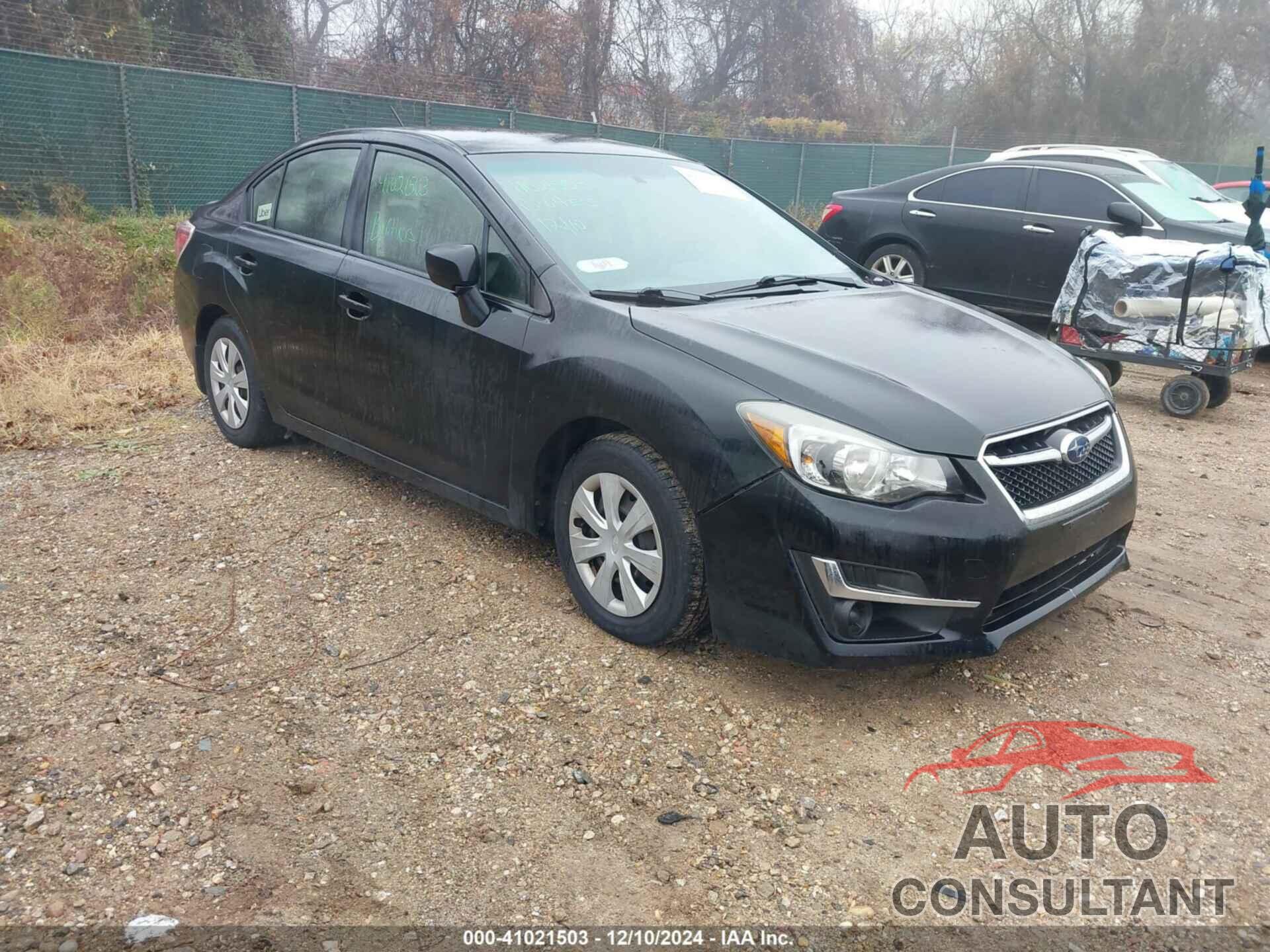 SUBARU IMPREZA 2016 - JF1GJAA61GH015676