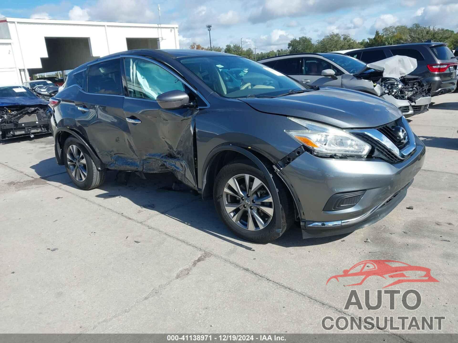 NISSAN MURANO 2017 - 5N1AZ2MG1HN115066