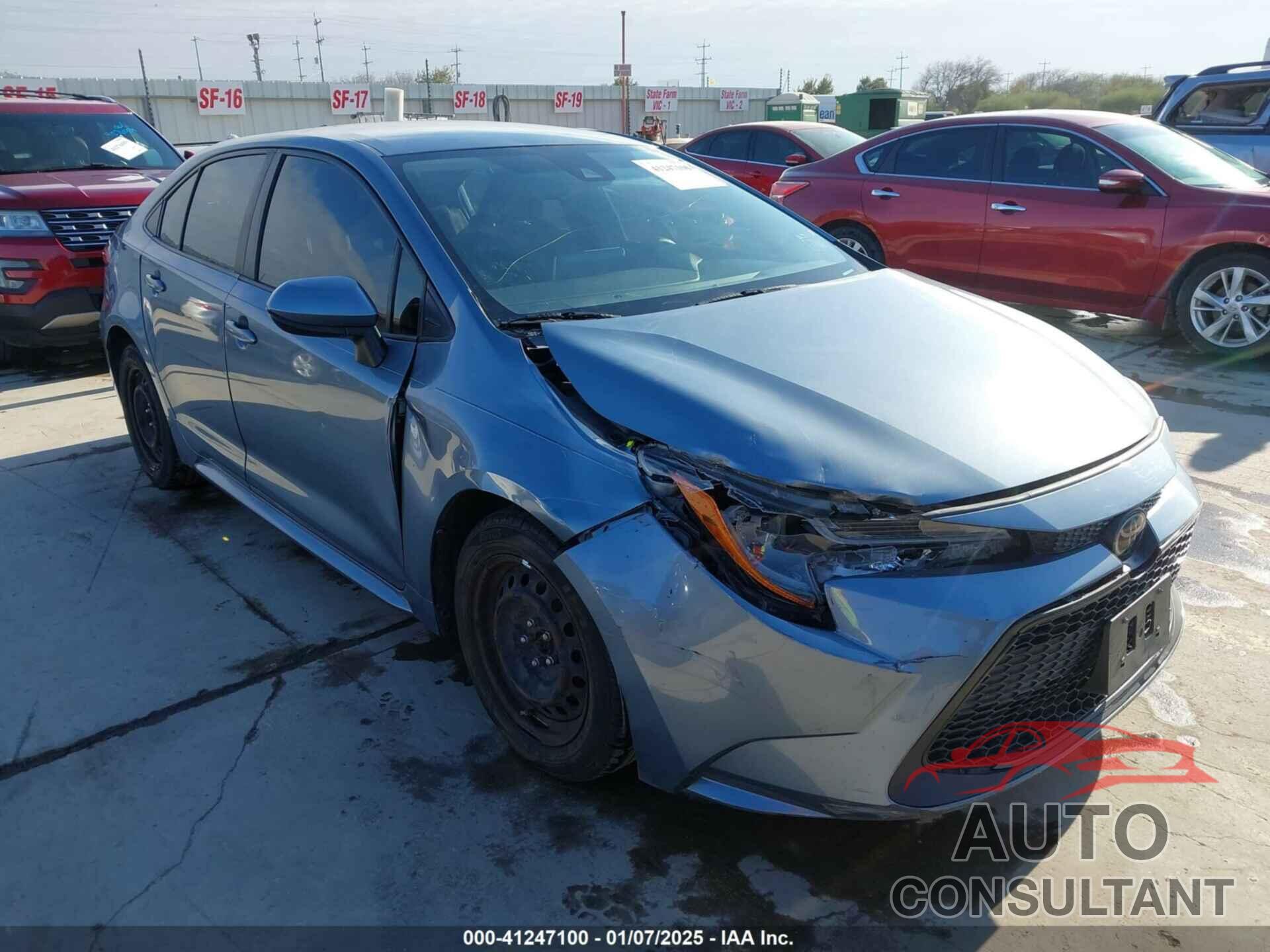 TOYOTA COROLLA 2021 - JTDEPMAE8MJ143586