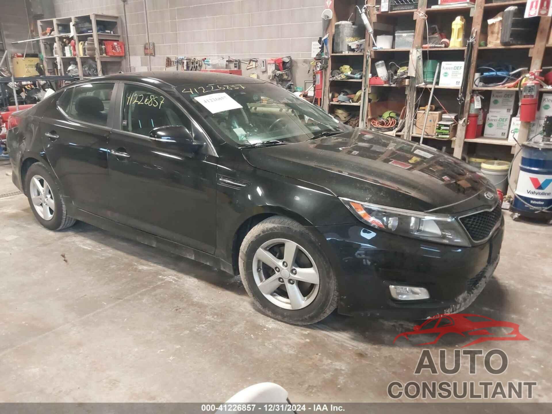 KIA OPTIMA 2015 - KNAGM4A74F5658046