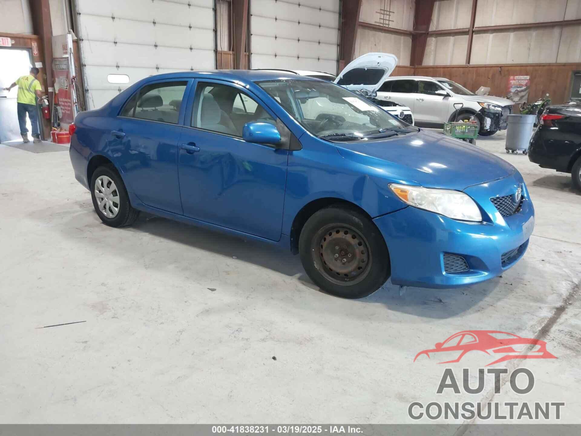 TOYOTA COROLLA 2009 - JTDBL40E699037792