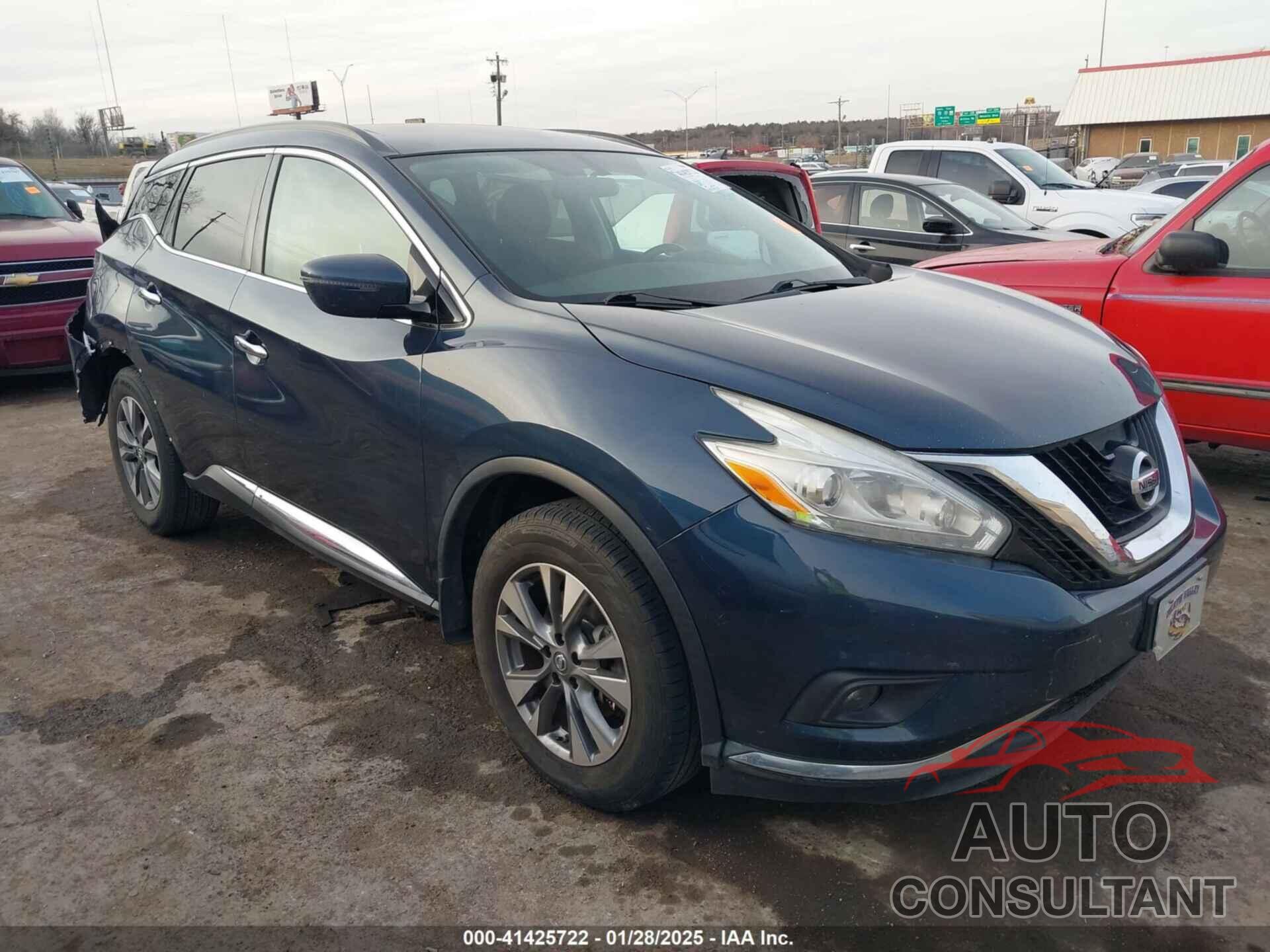 NISSAN MURANO 2017 - 5N1AZ2MHXHN147944