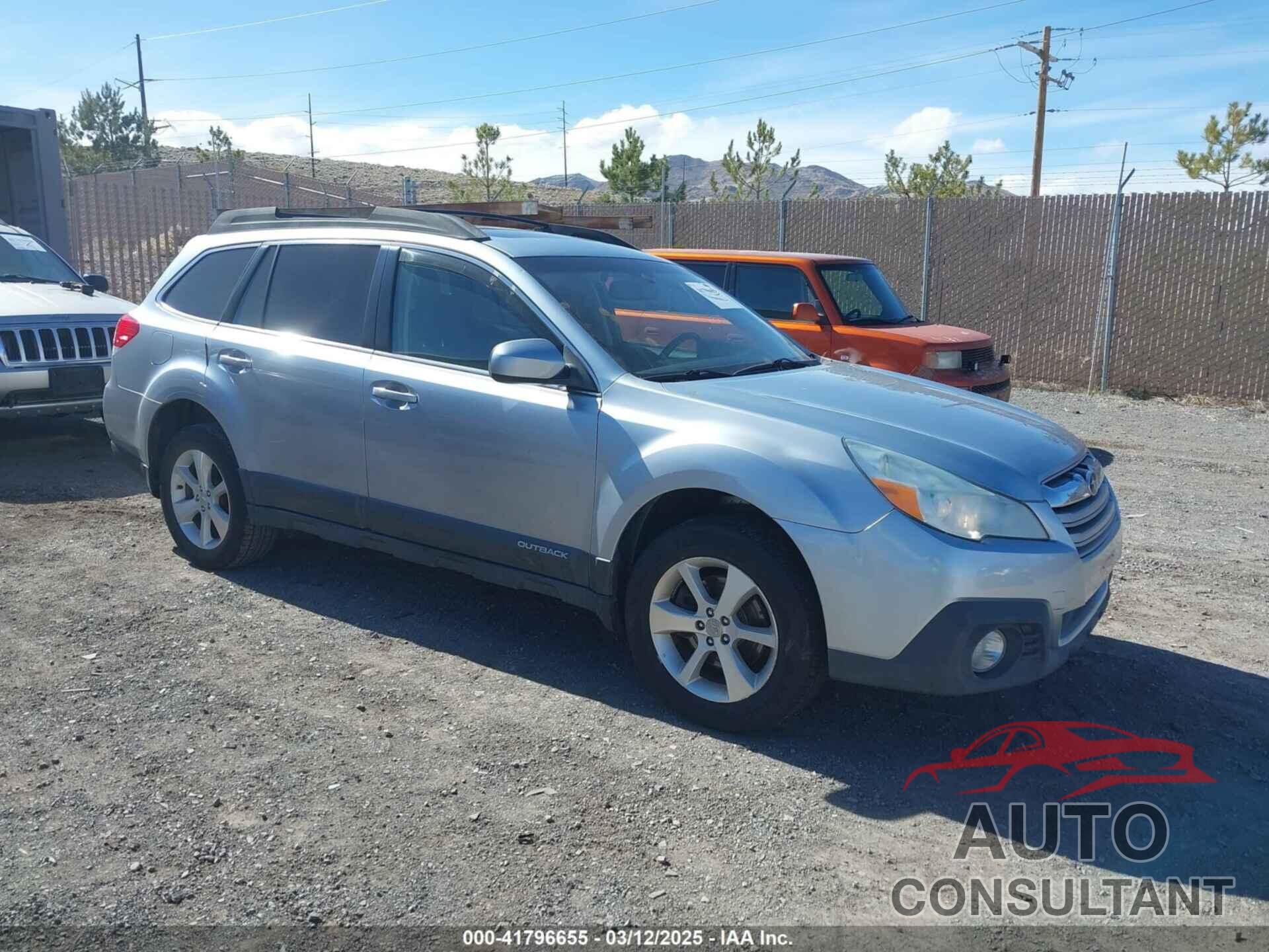 SUBARU OUTBACK 2013 - 4S4BRDPC2D2303180