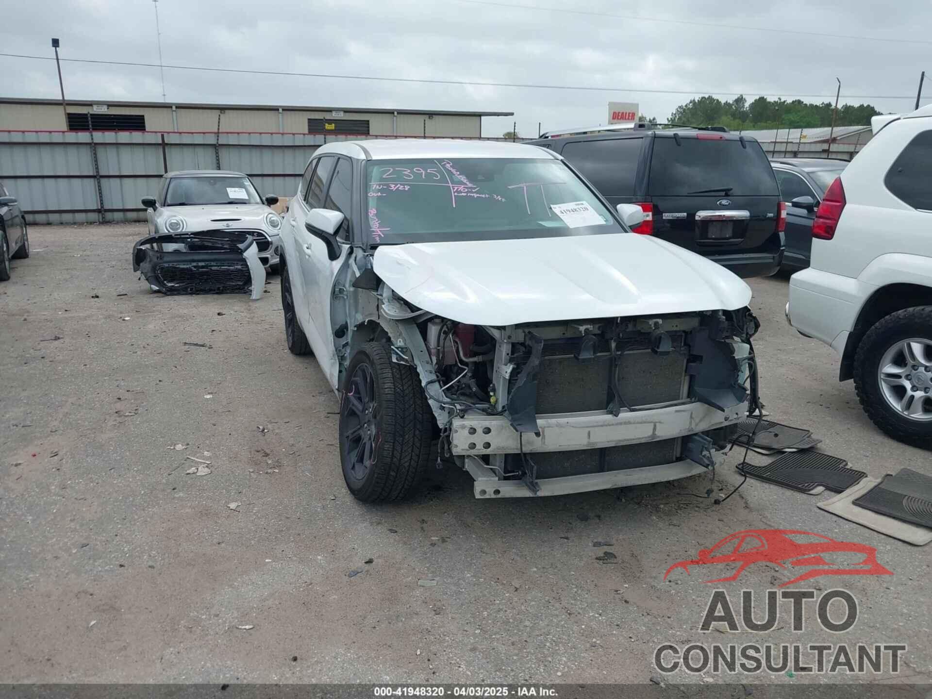 TOYOTA HIGHLANDER 2023 - 5TDKDRAH9PS039652