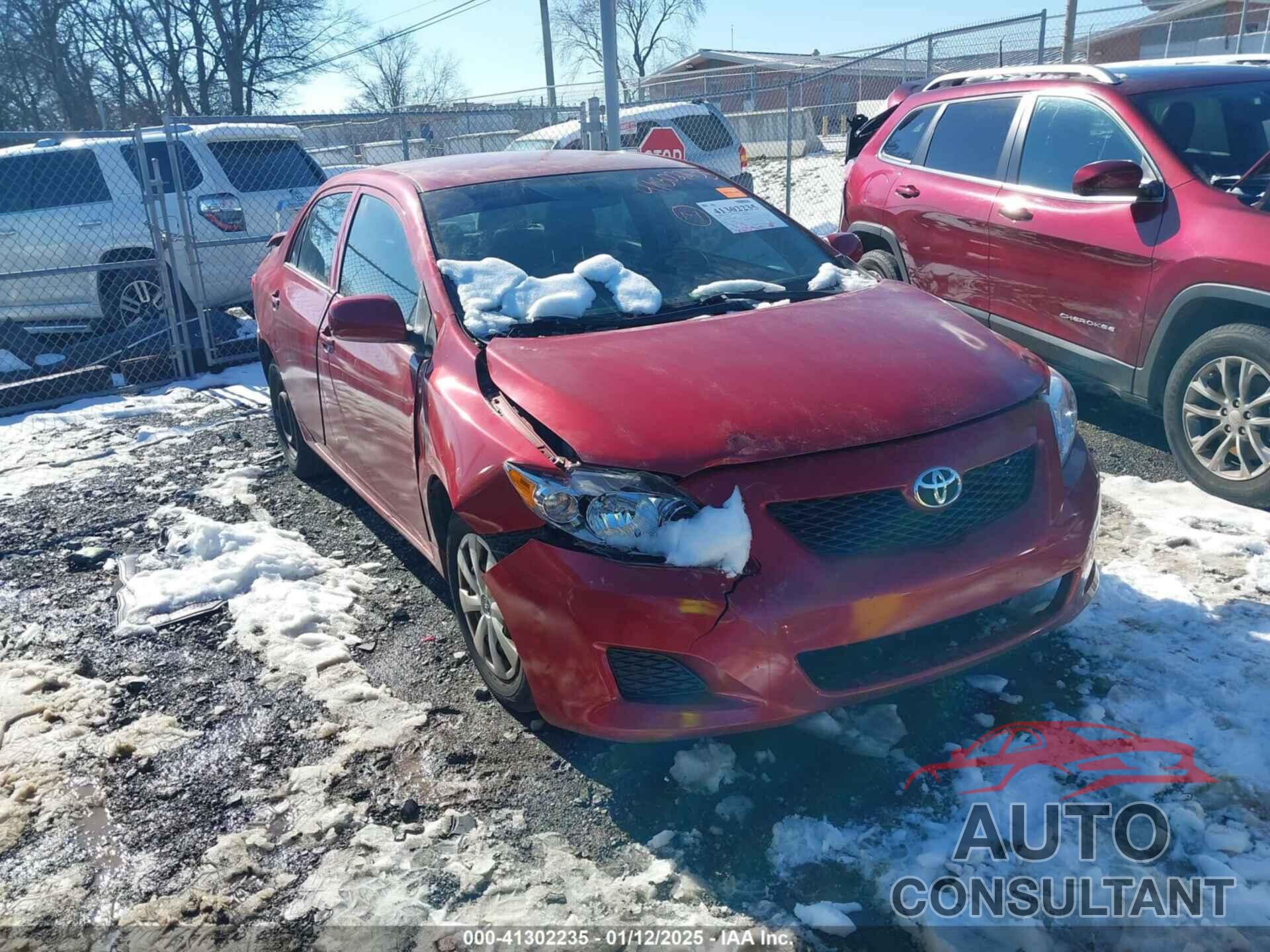 TOYOTA COROLLA 2009 - JTDBL40E09J004382