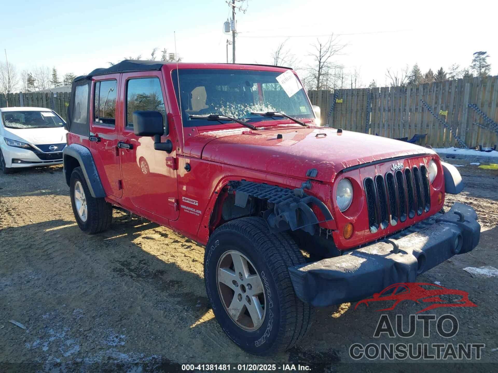 JEEP WRANGLER UNLIMITED 2010 - 1J4BA3H19AL144127