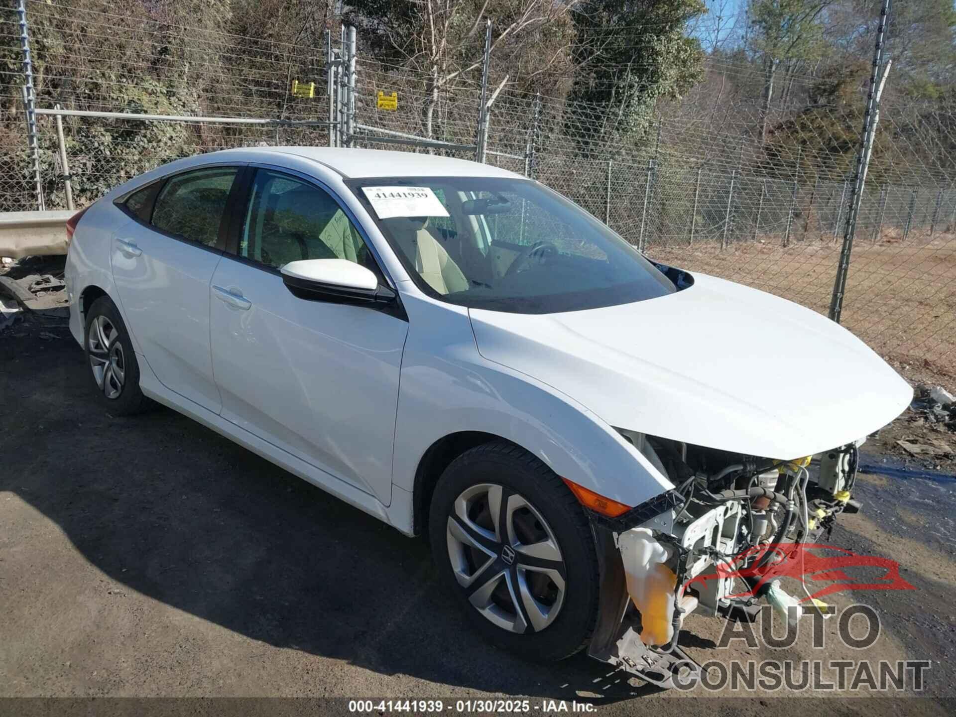 HONDA CIVIC 2018 - 2HGFC2F56JH553637