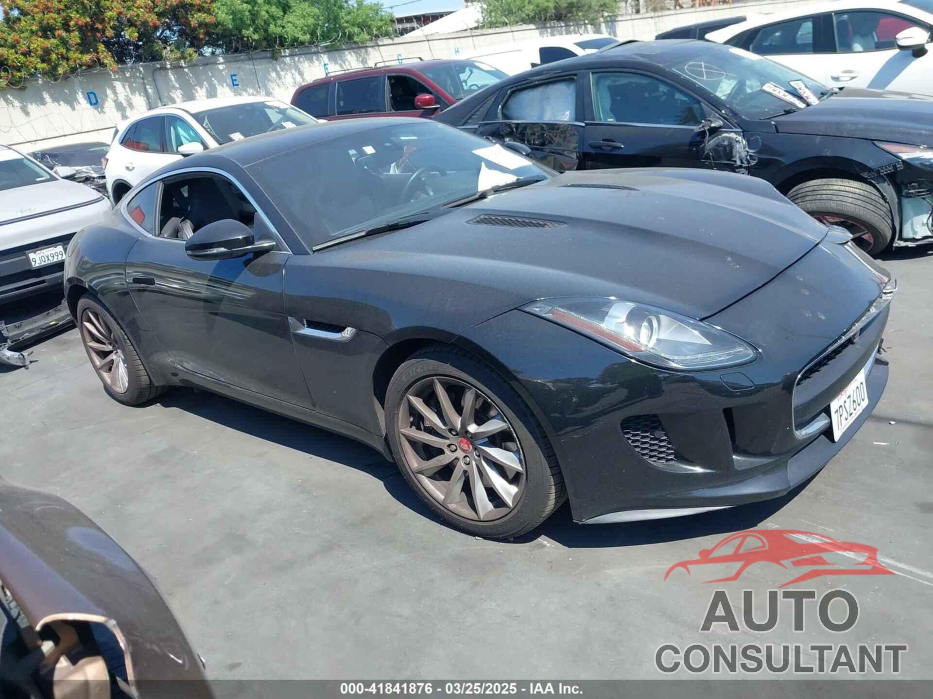 JAGUAR F-TYPE 2015 - SAJWA6AT4F8K17694
