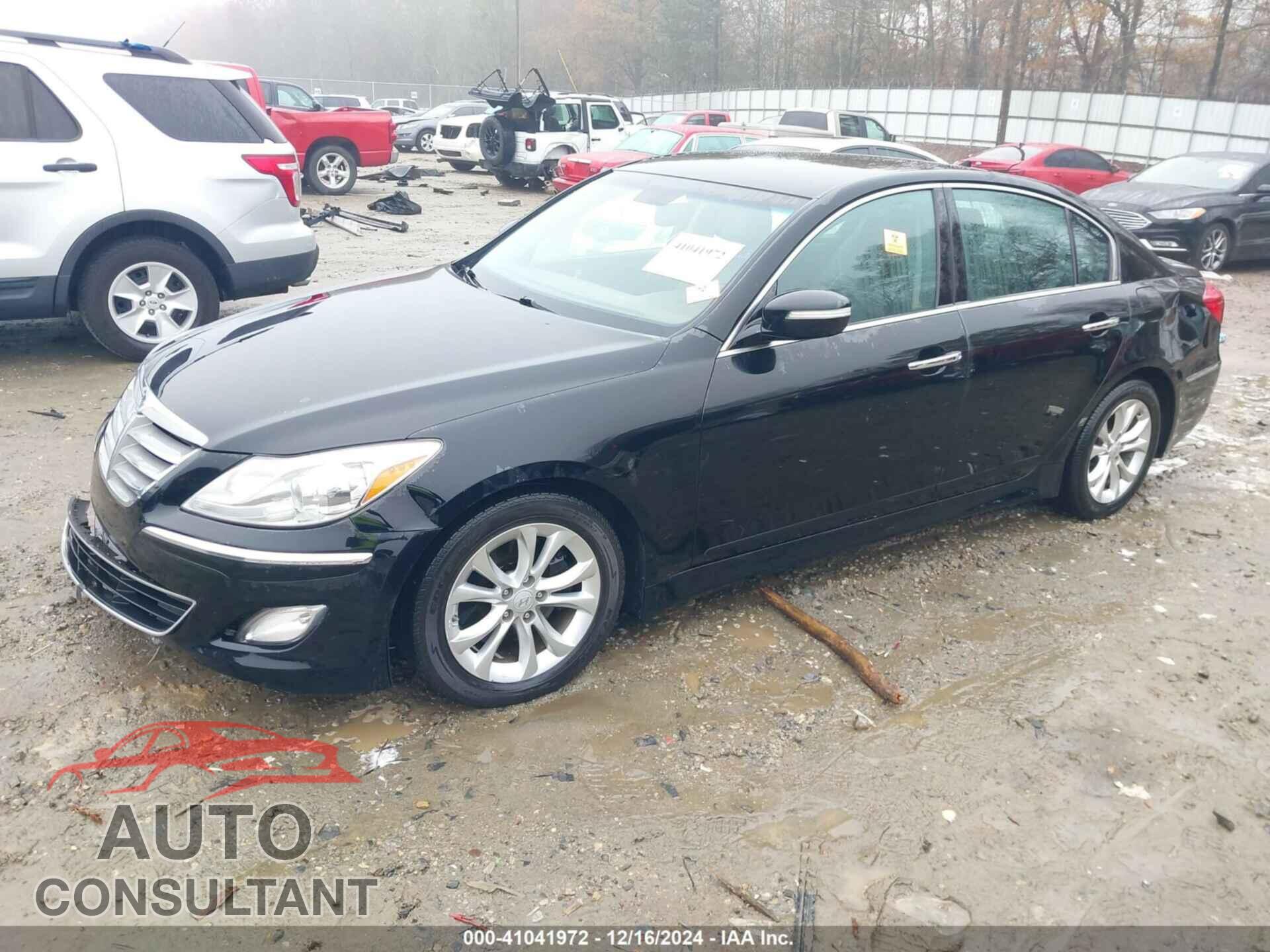 HYUNDAI GENESIS 2012 - KMHGC4DD3CU188421