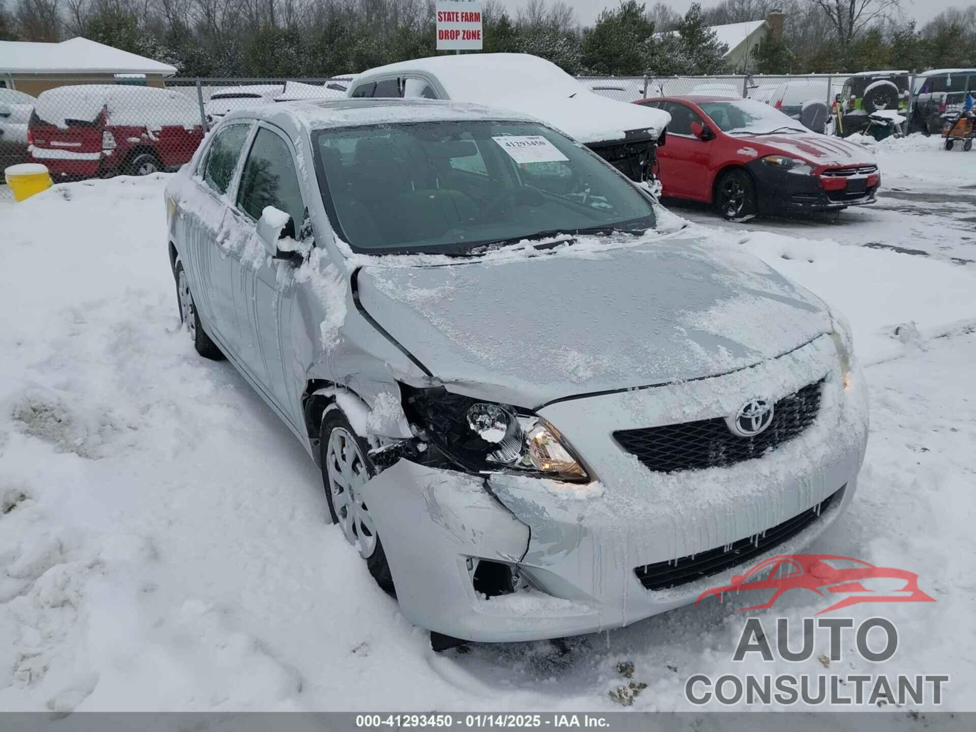 TOYOTA COROLLA 2009 - 1NXBU40EX9Z163949