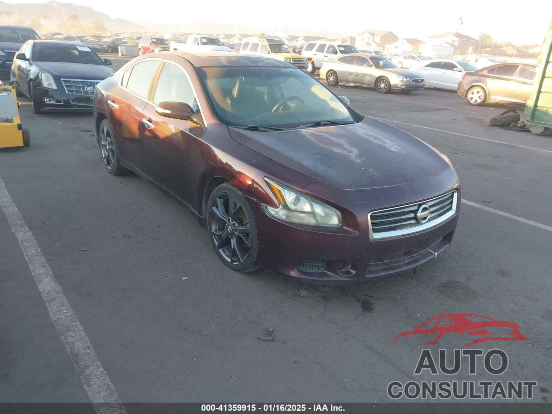 NISSAN MAXIMA 2014 - 1N4AA5AP0EC475024