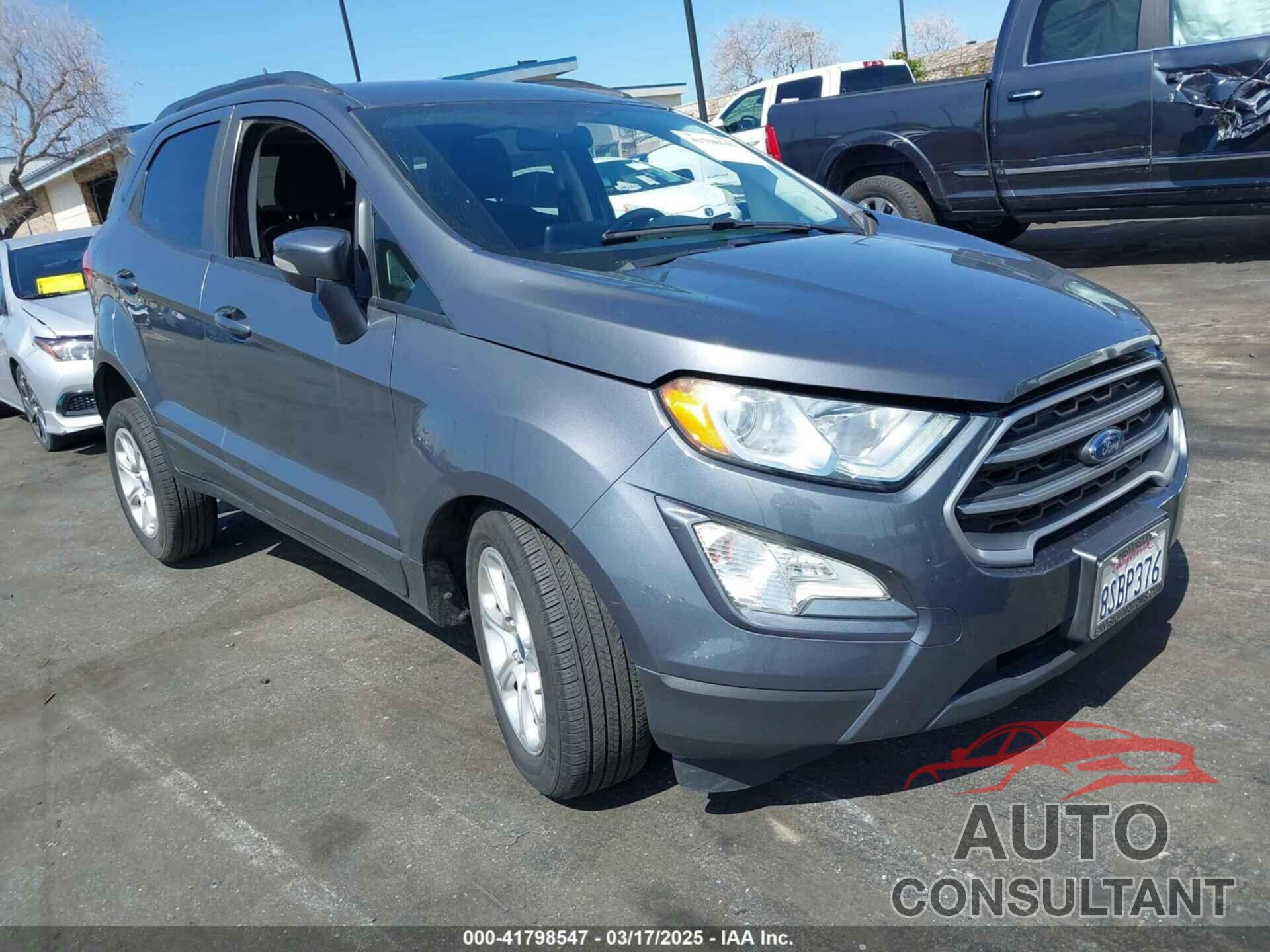 FORD ECOSPORT 2020 - MAJ3S2GE9LC349493