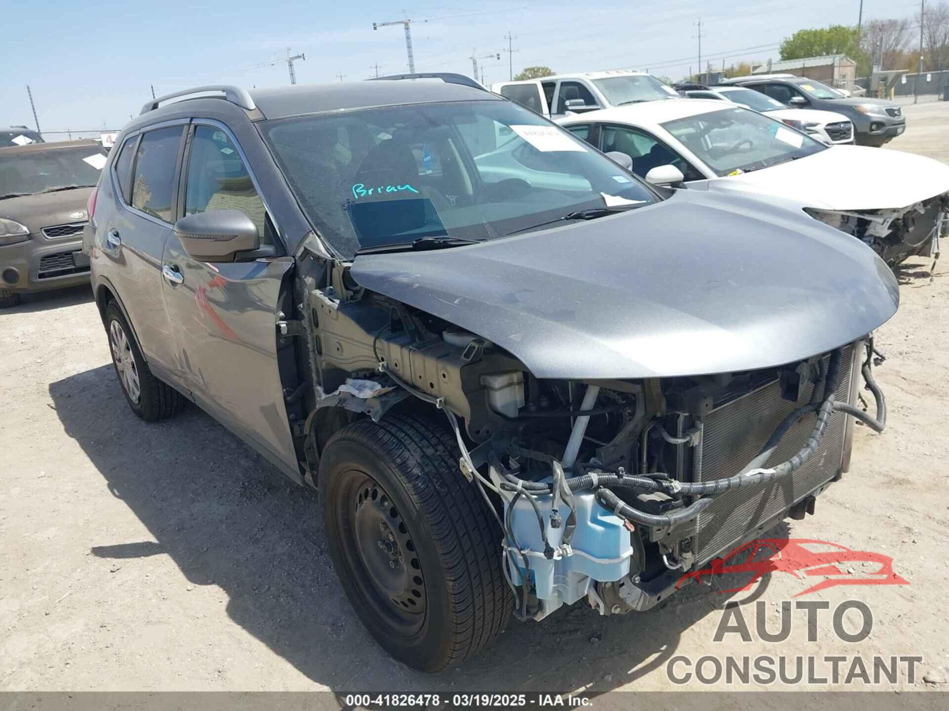NISSAN ROGUE 2017 - 5N1AT2MT7HC776515