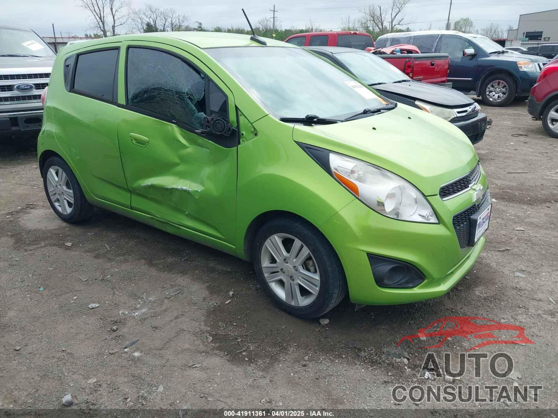 CHEVROLET SPARK 2014 - KL8CB6S98EC567626