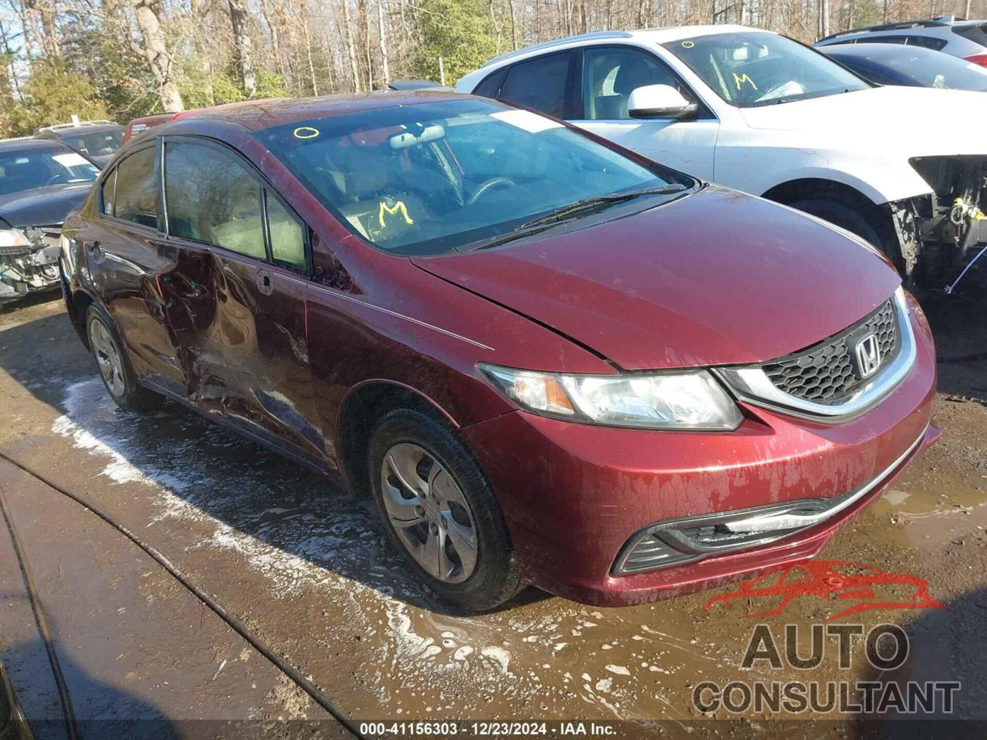 HONDA CIVIC 2013 - 19XFB2F52DE057994
