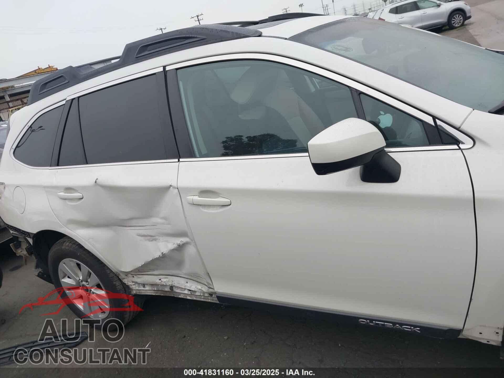 SUBARU OUTBACK 2016 - 4S4BSADC8G3248059