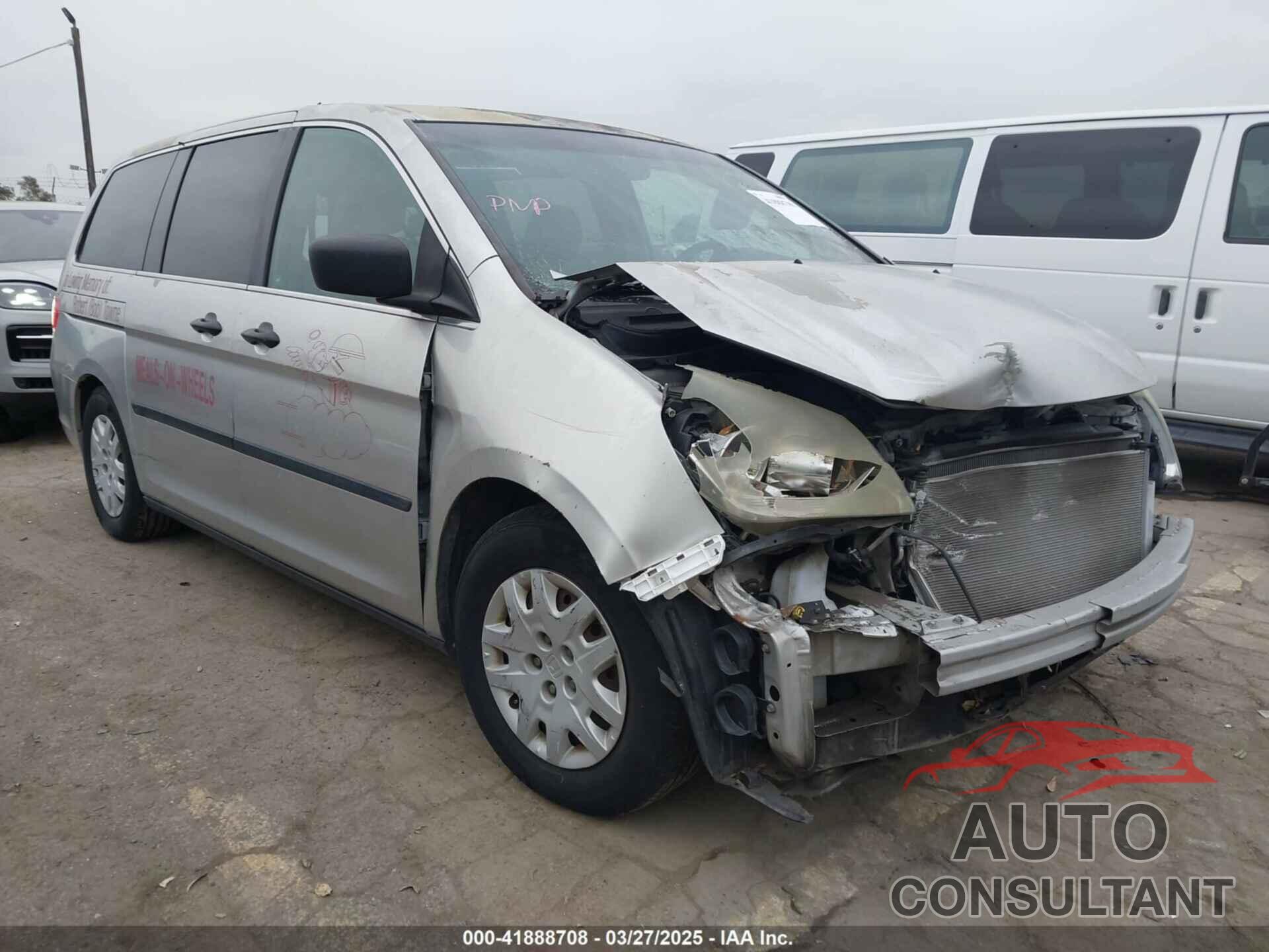 HONDA ODYSSEY 2009 - 5FNRL38249B042675