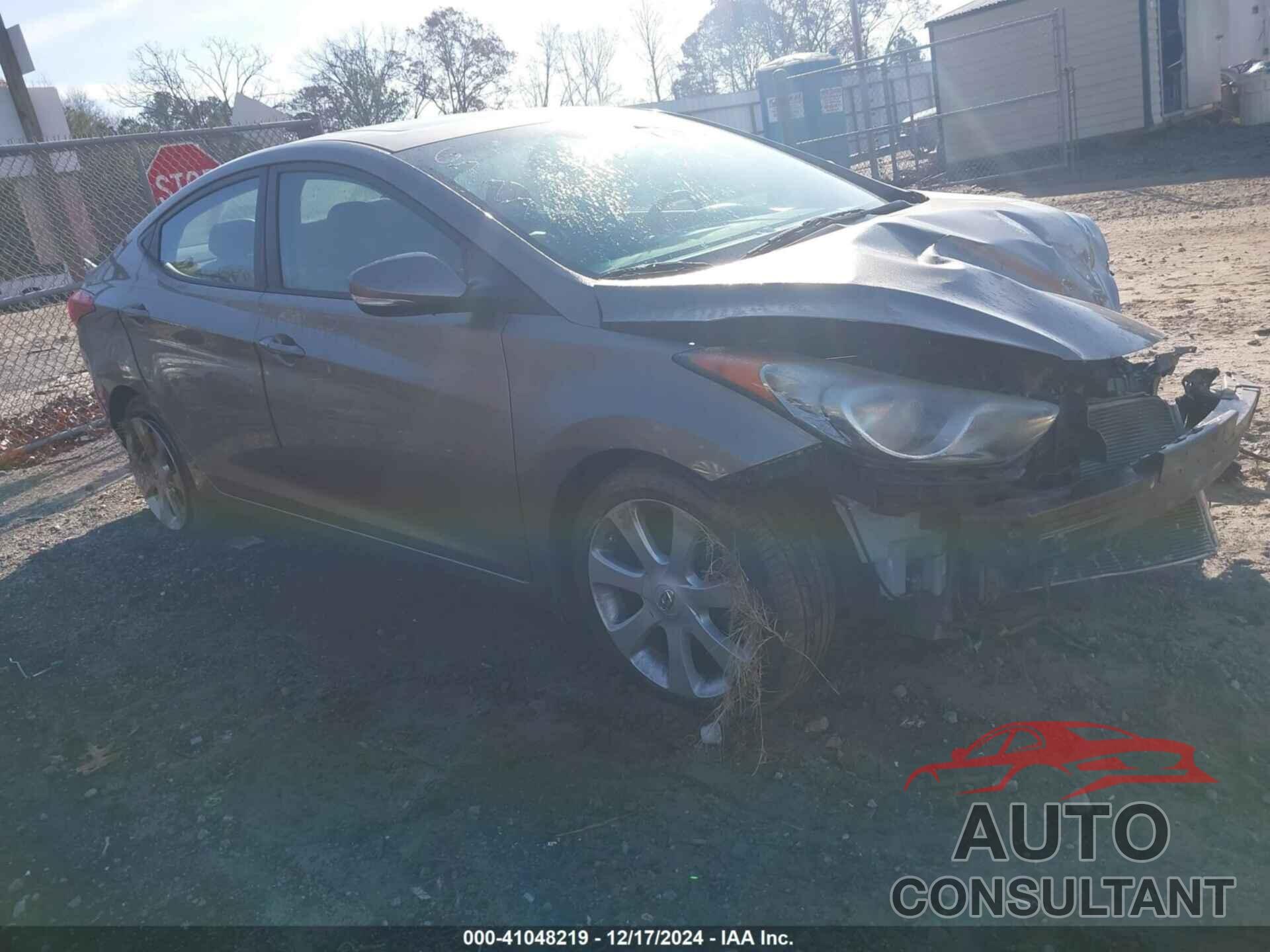 HYUNDAI ELANTRA 2013 - 5NPDH4AEXDH296777