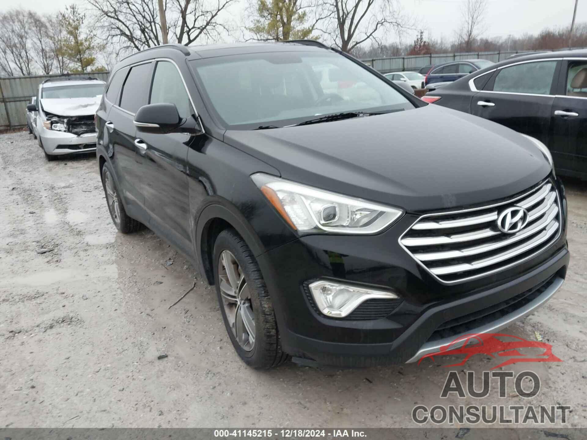 HYUNDAI SANTA FE 2013 - KM8SR4HF6DU002361