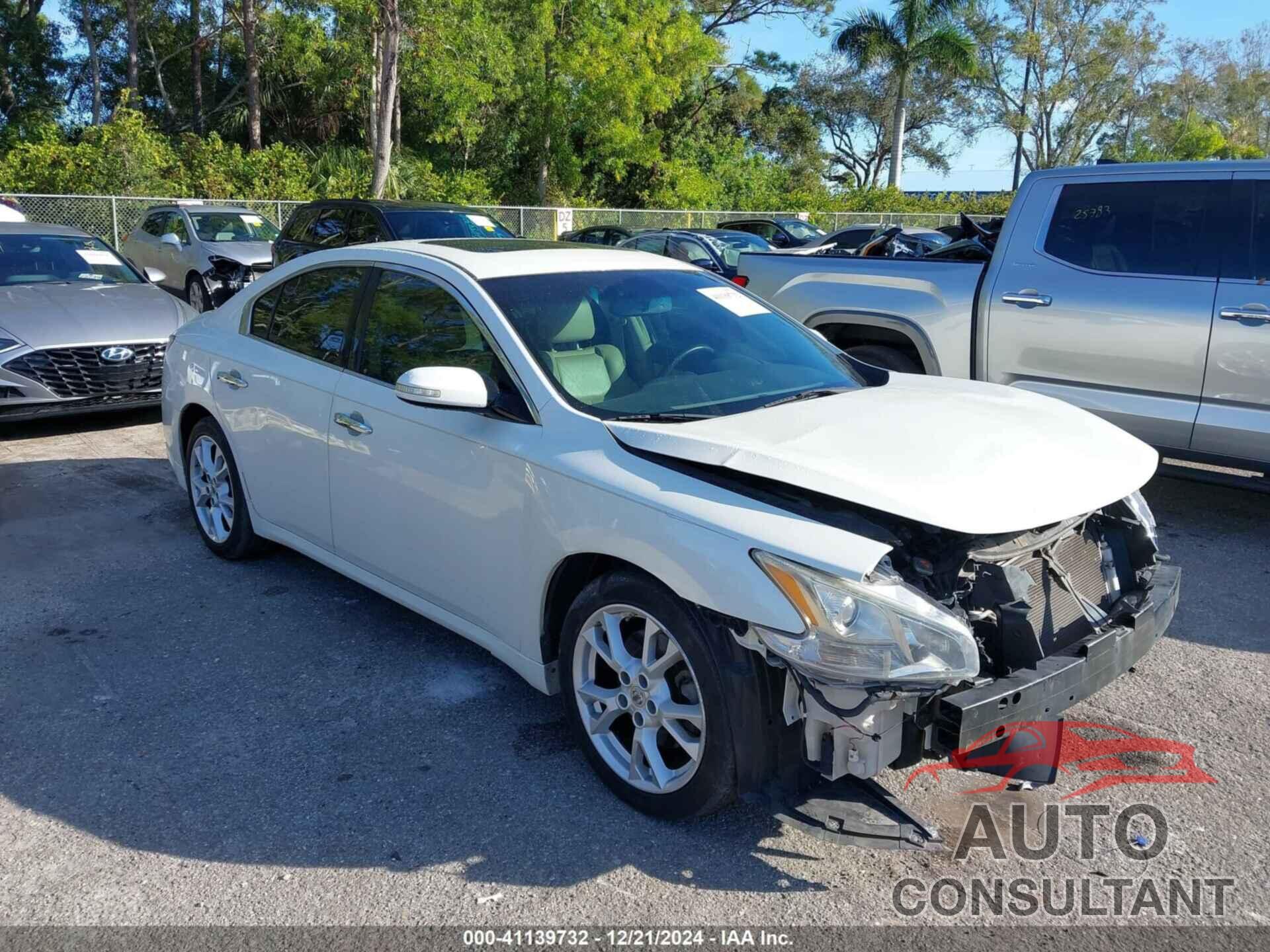 NISSAN MAXIMA 2014 - 1N4AA5AP1EC434014