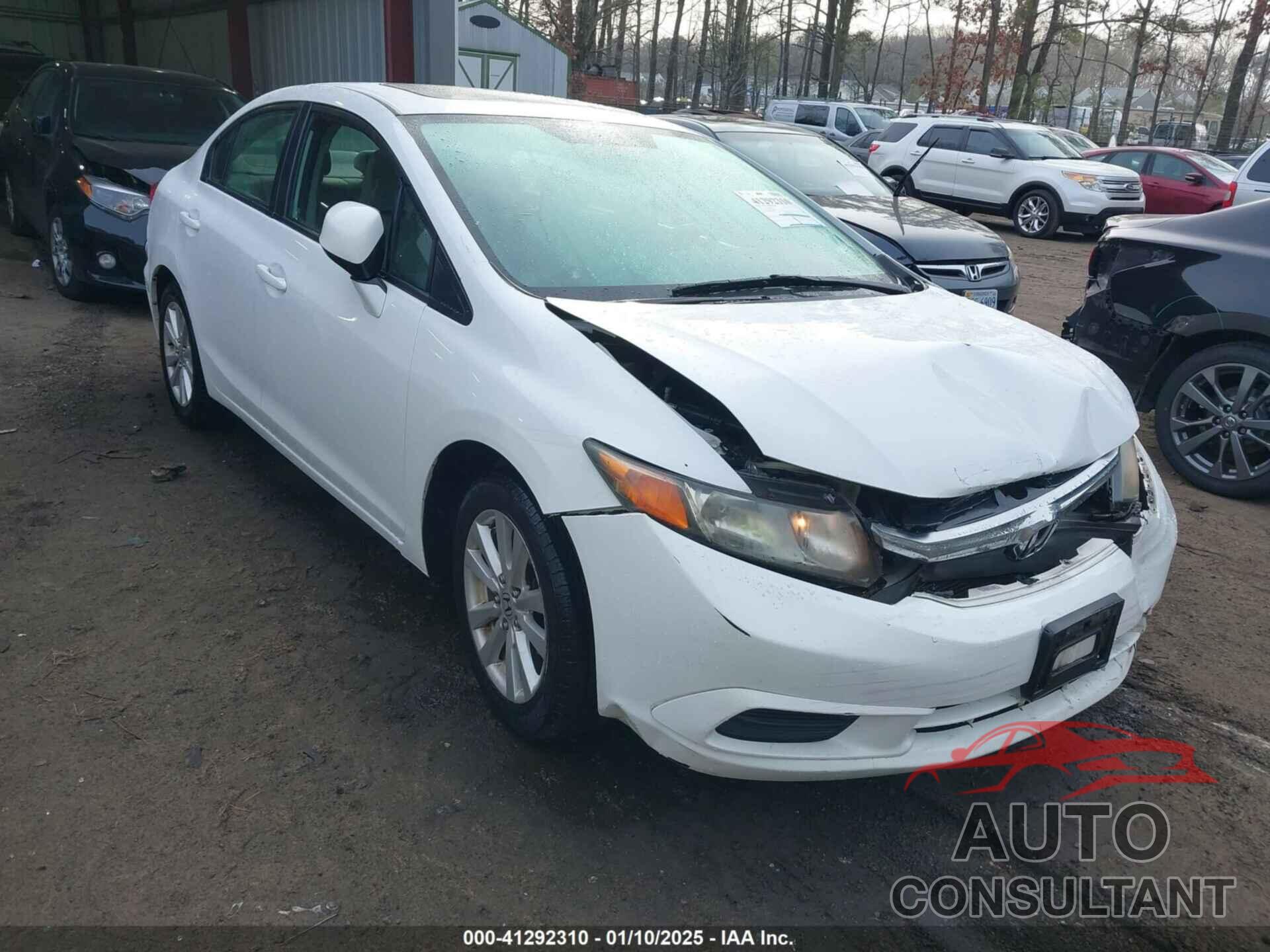 HONDA CIVIC 2012 - 2HGFB2F8XCH328489