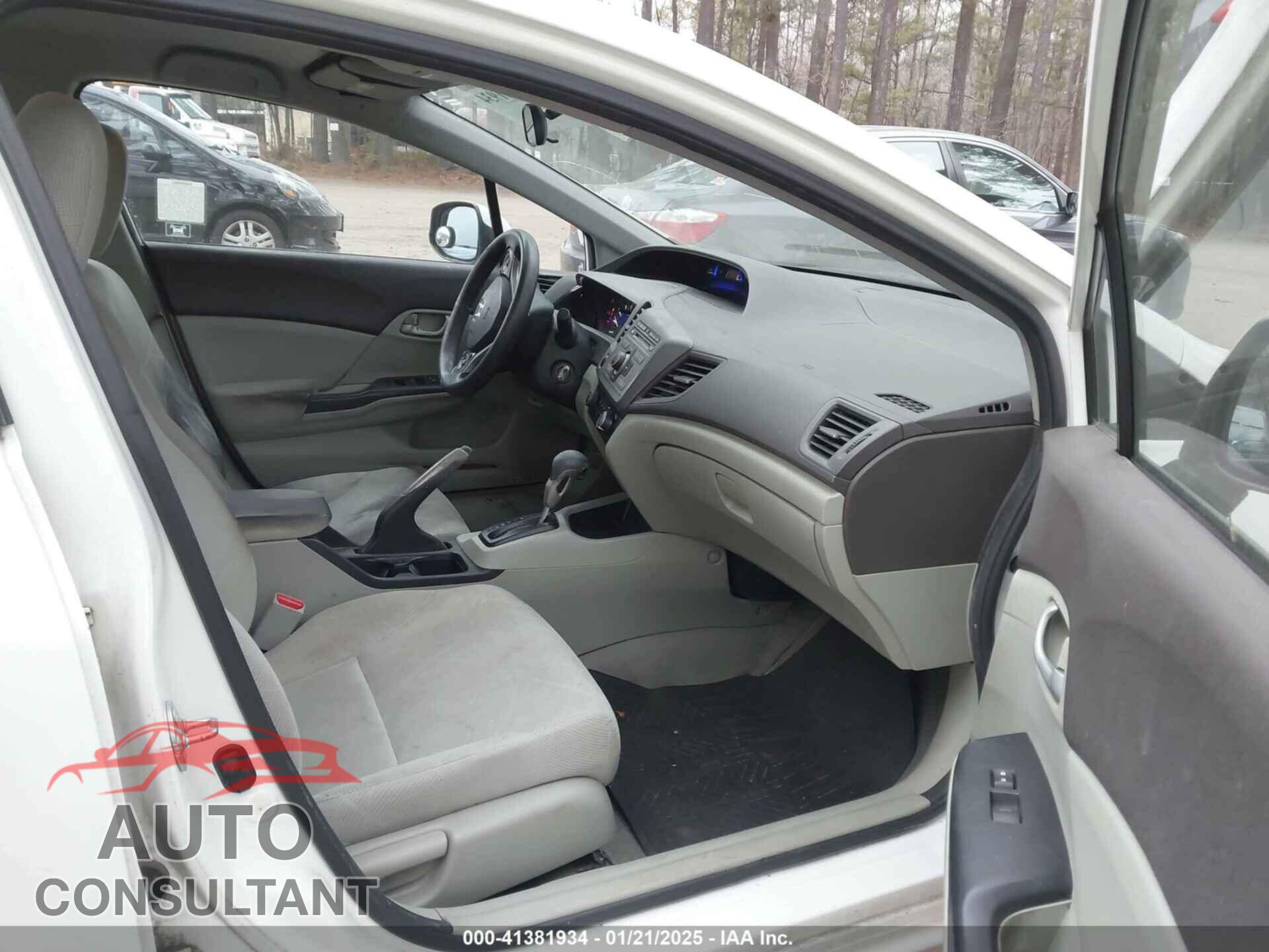 HONDA CIVIC 2012 - 2HGFB2F65CH552056
