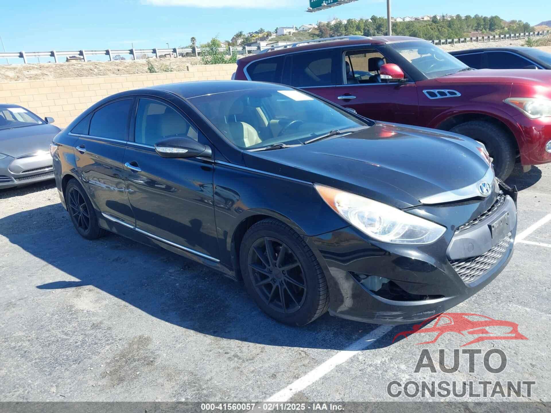 HYUNDAI SONATA HYBRID 2013 - KMHEC4A46DA101447