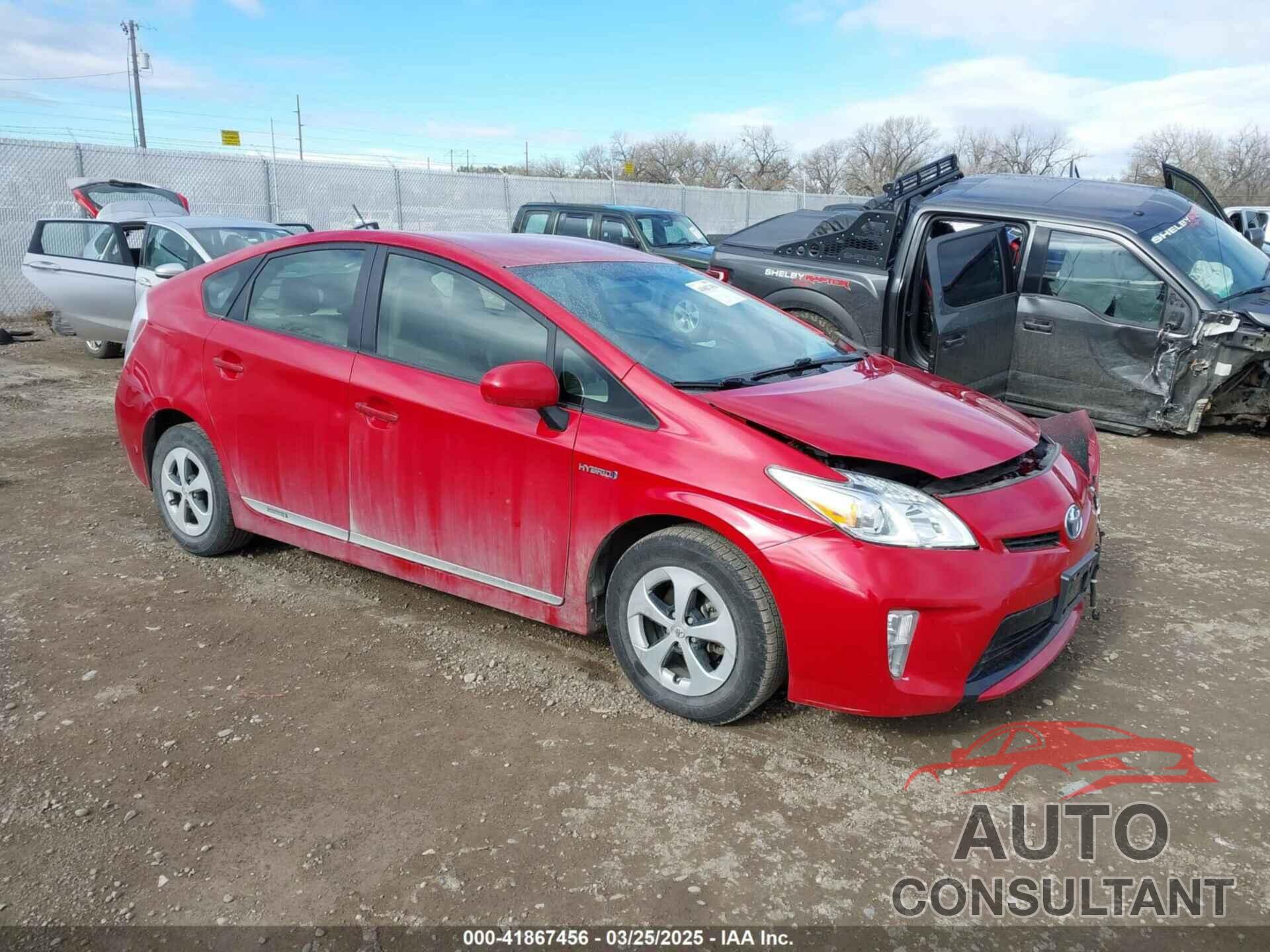 TOYOTA PRIUS 2015 - JTDKN3DU3F0396183