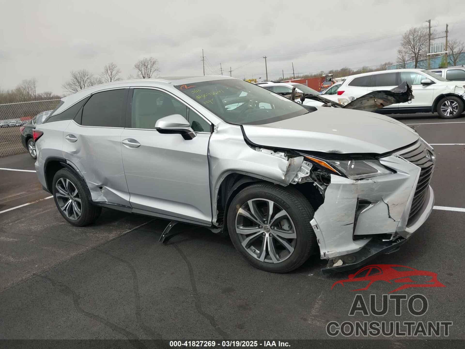 LEXUS RX 350 2017 - 2T2ZZMCA8HC090441